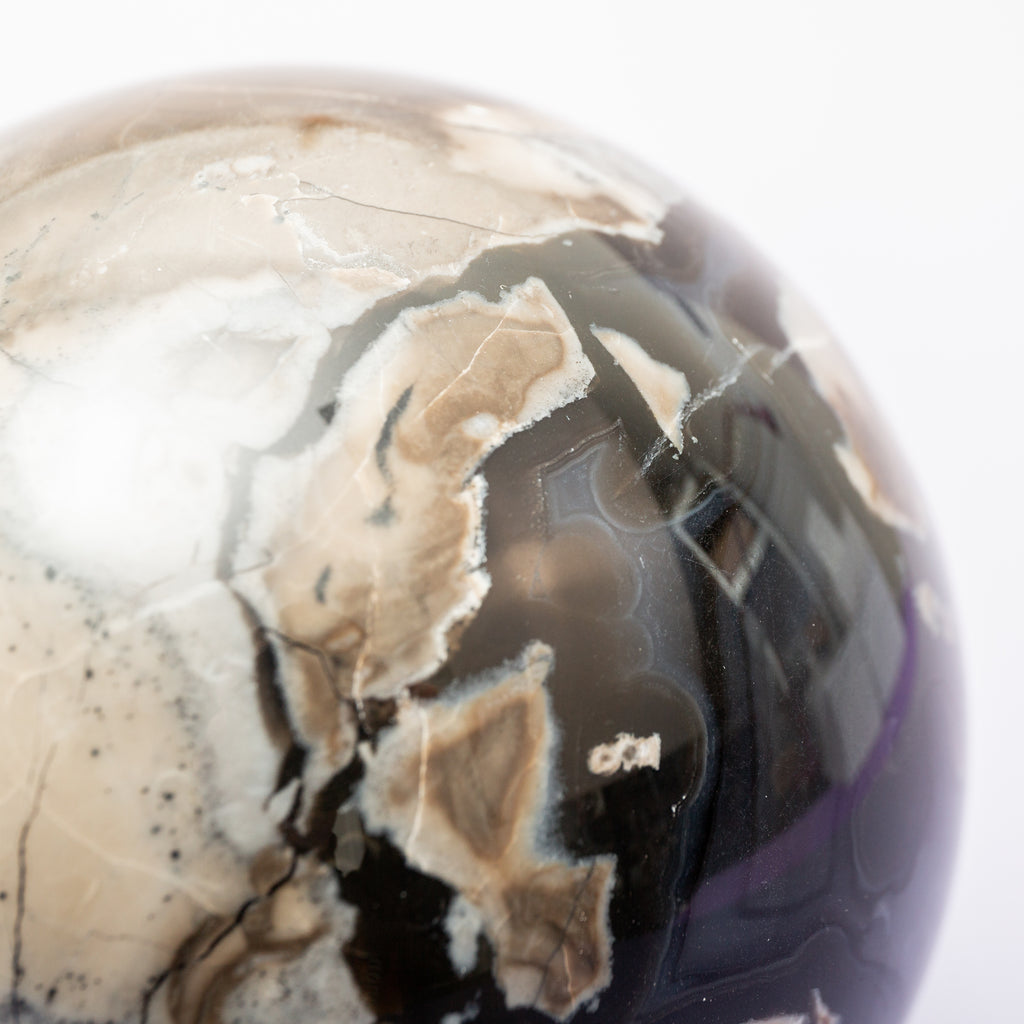 Volcanic Agate Sphere - 110mm/2kg