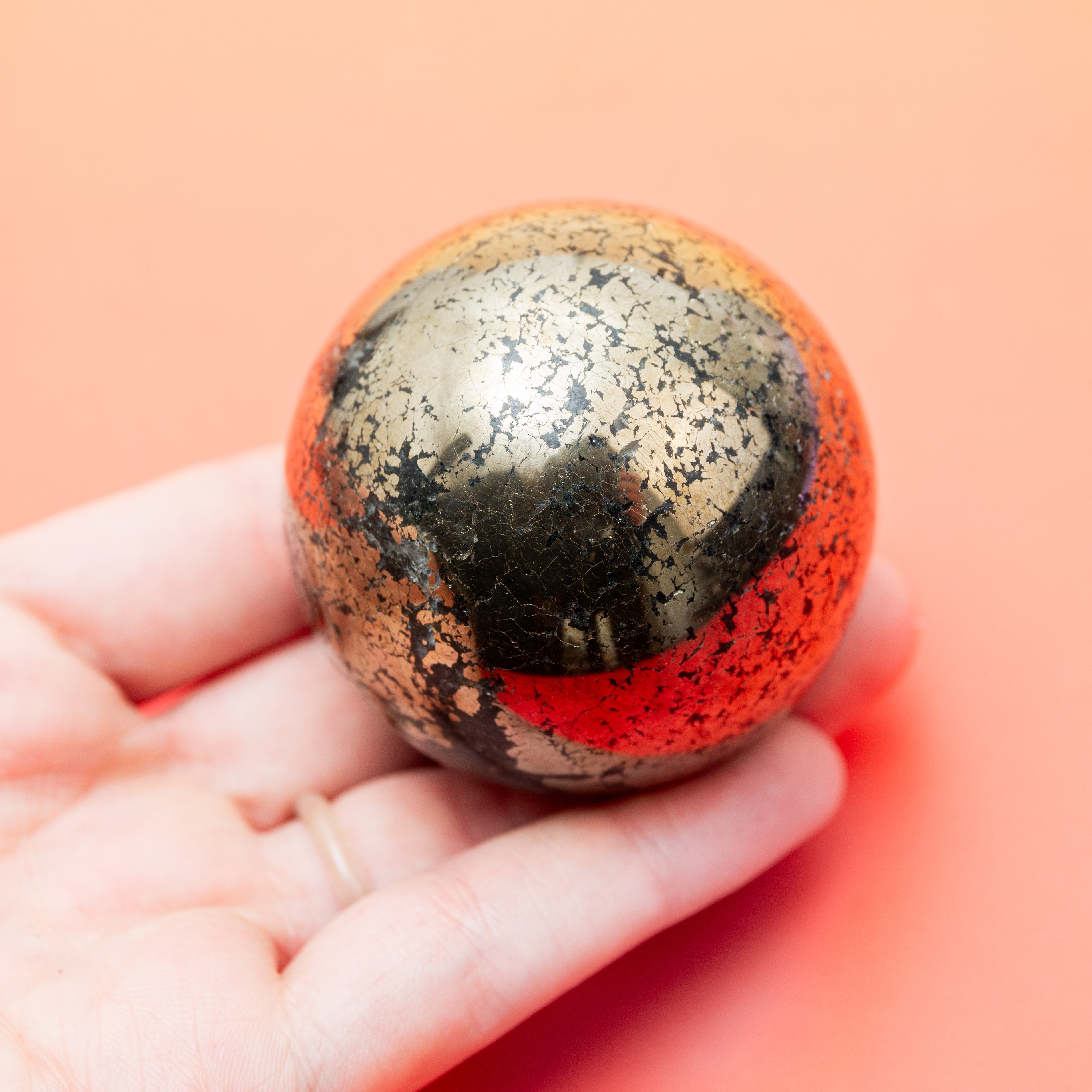 Pyrite Sphere - 50mm / 303g