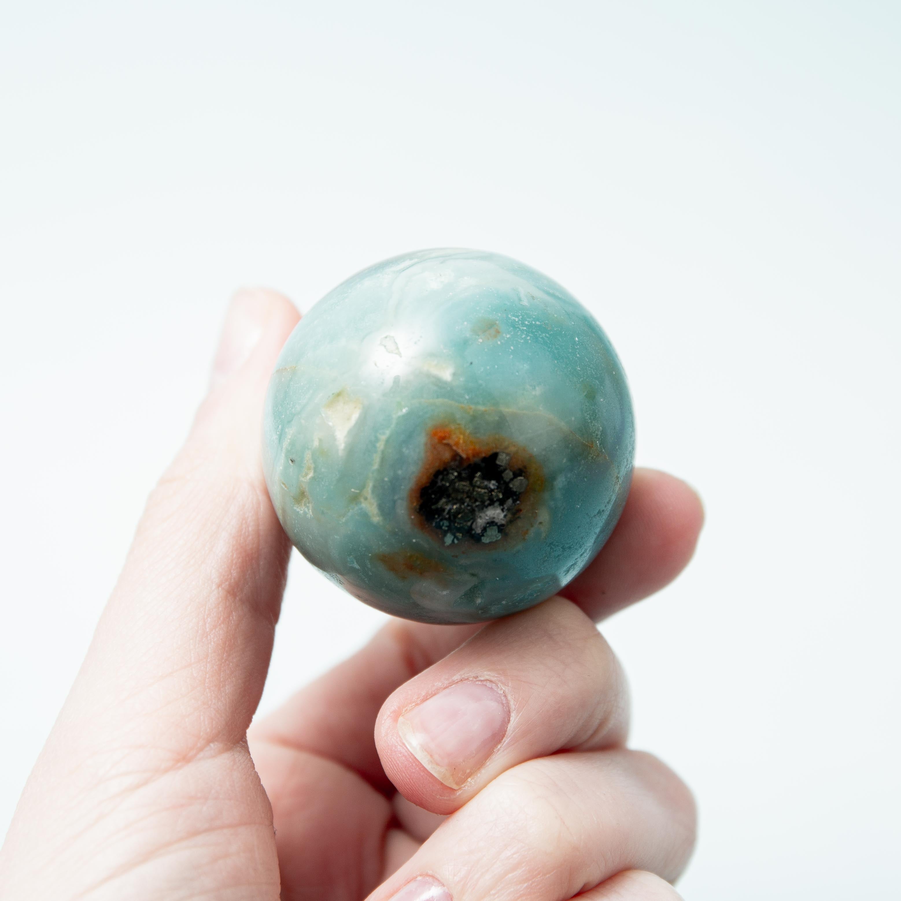 Amazonite Sphere - 40mm/81g
