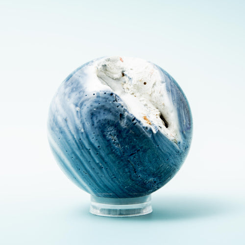 Blue Coral Sphere - 60mm/228g