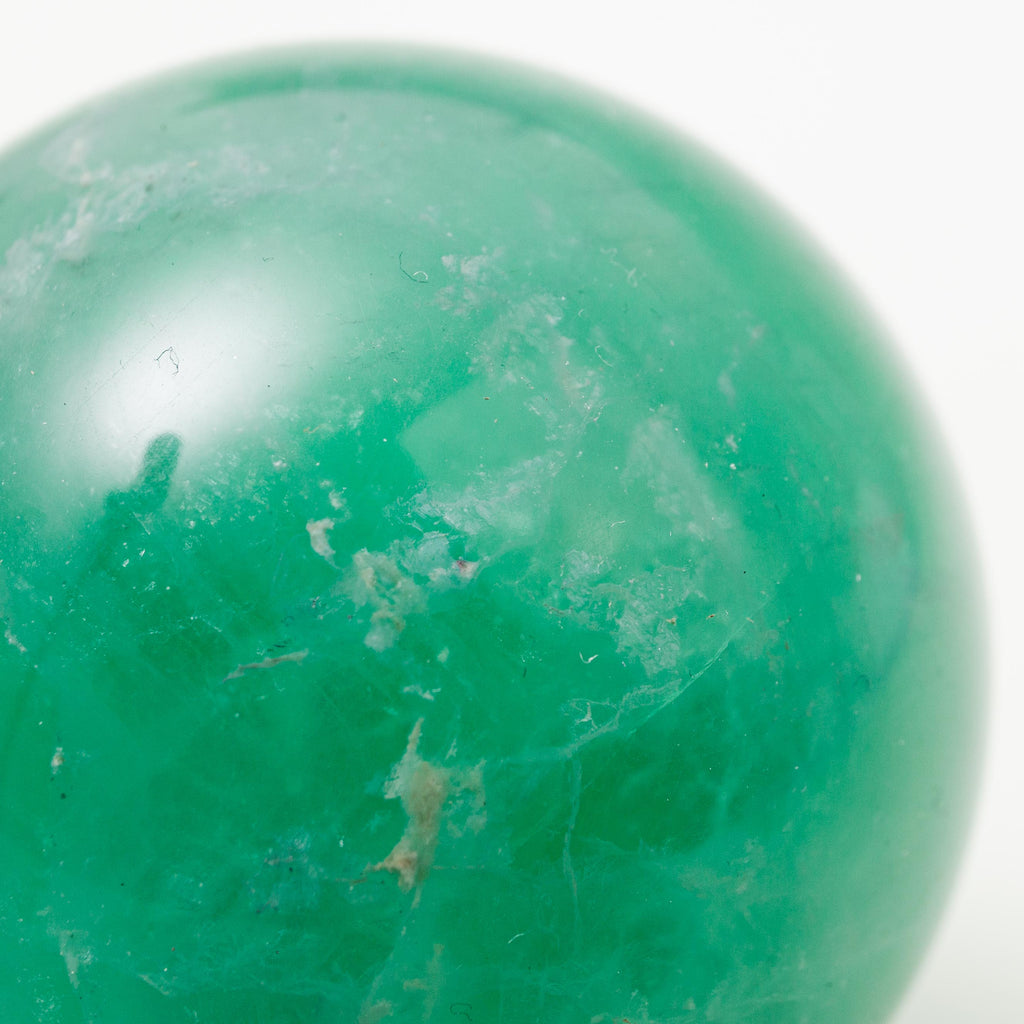 Green Fluorite Sphere - 60mm/366g