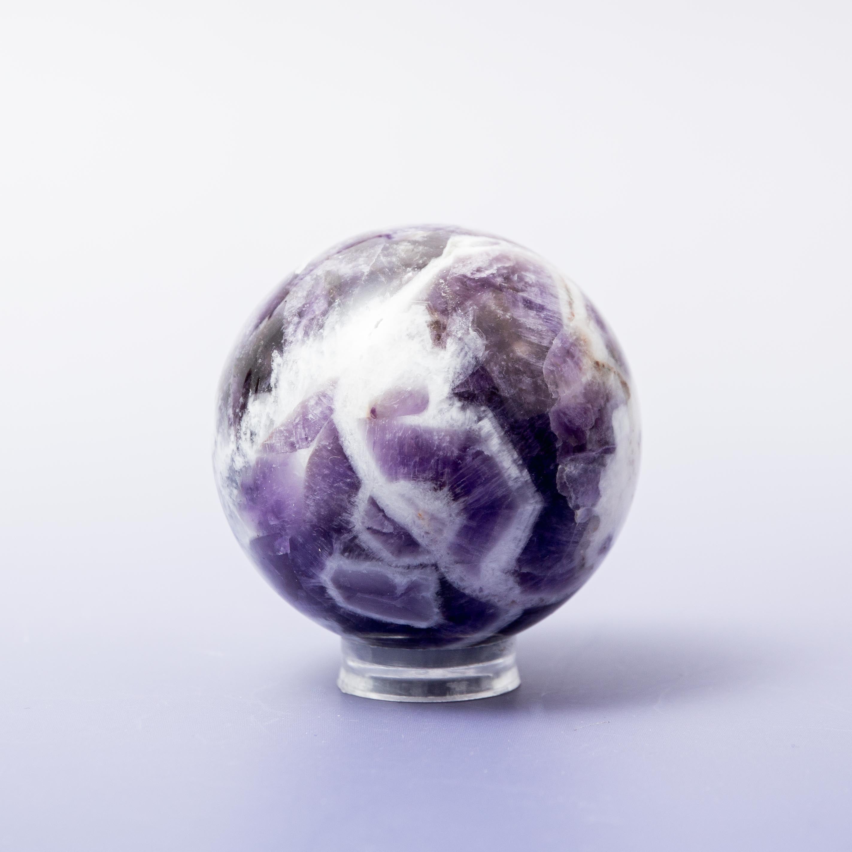 Chevron Amethyst Sphere -72mm/527g