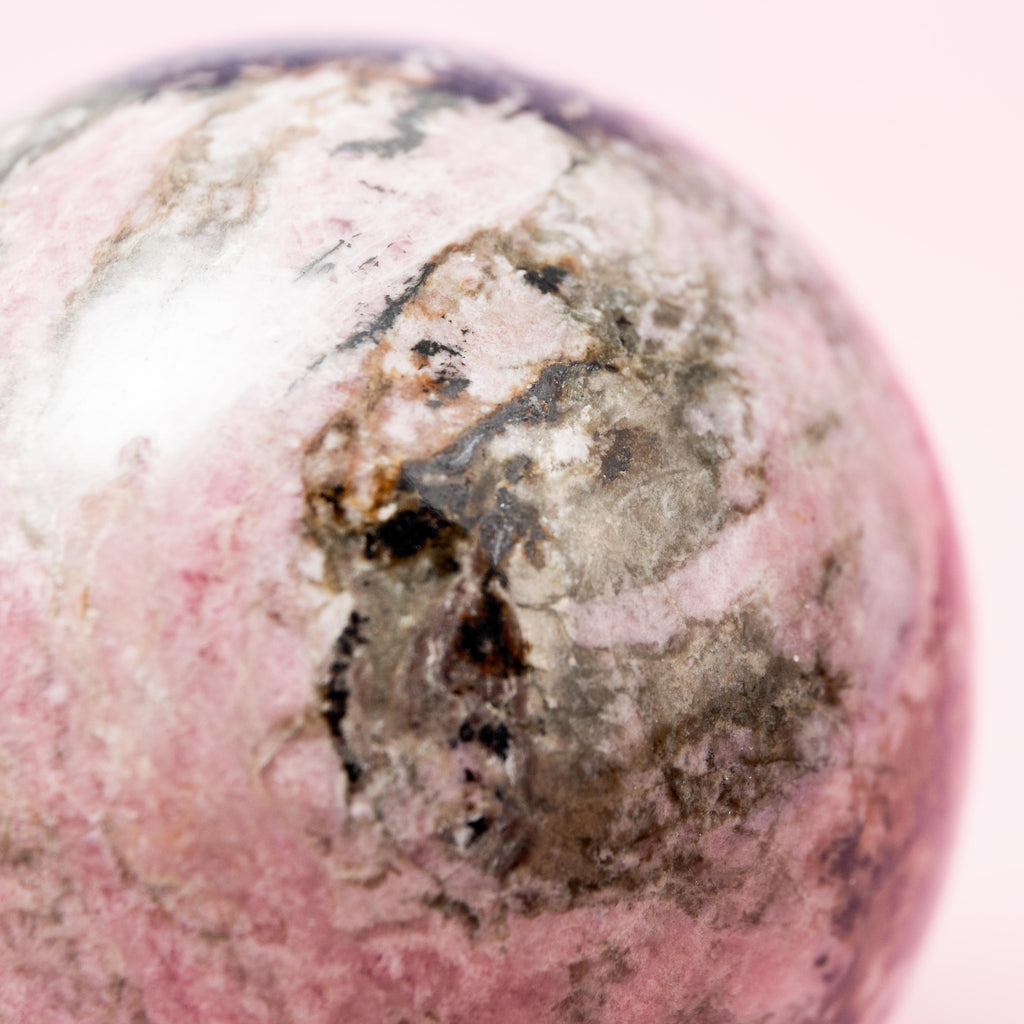 Rhodonite Sphere -63mm/486g