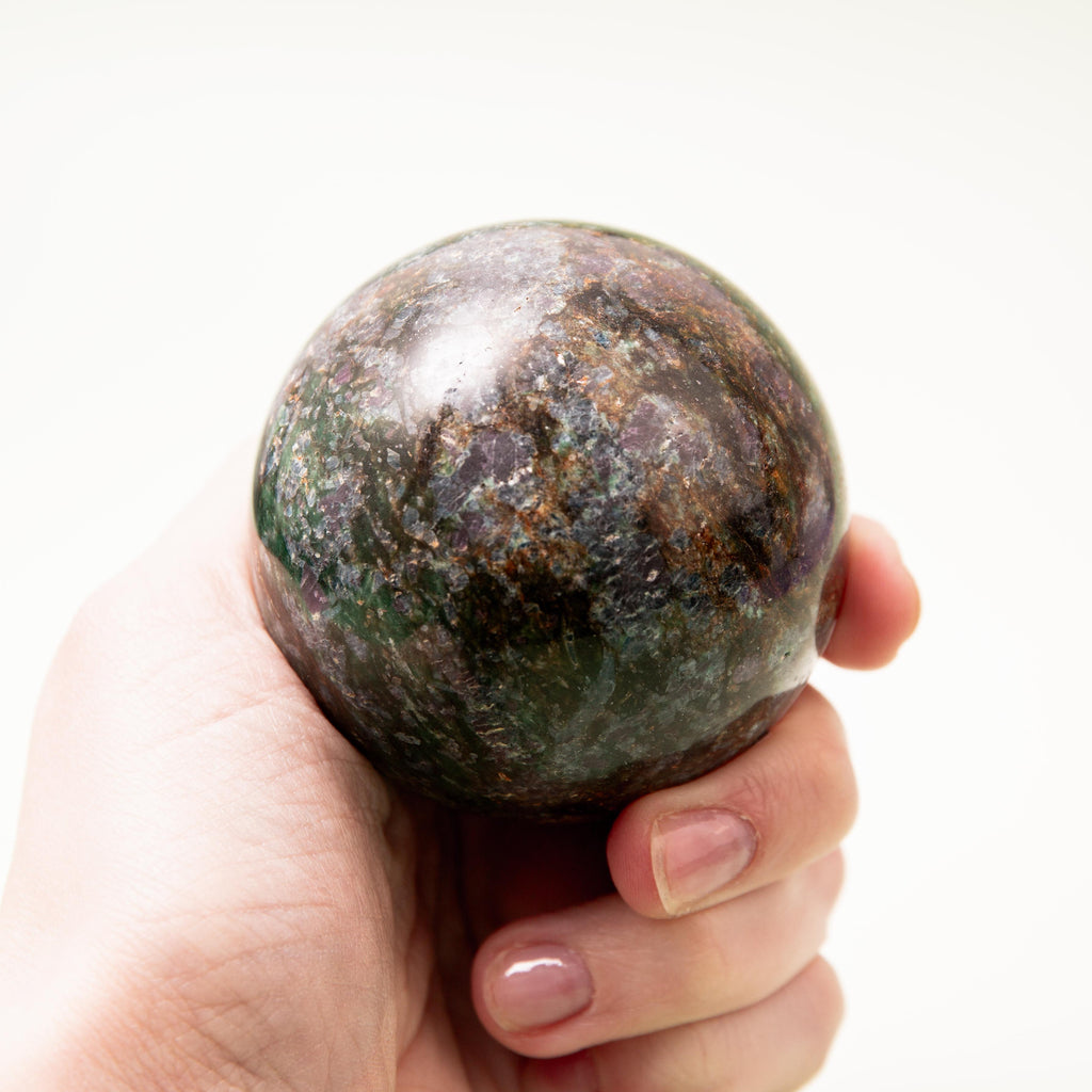 Ruby in Fuchsite Sphere - 63mm/387g