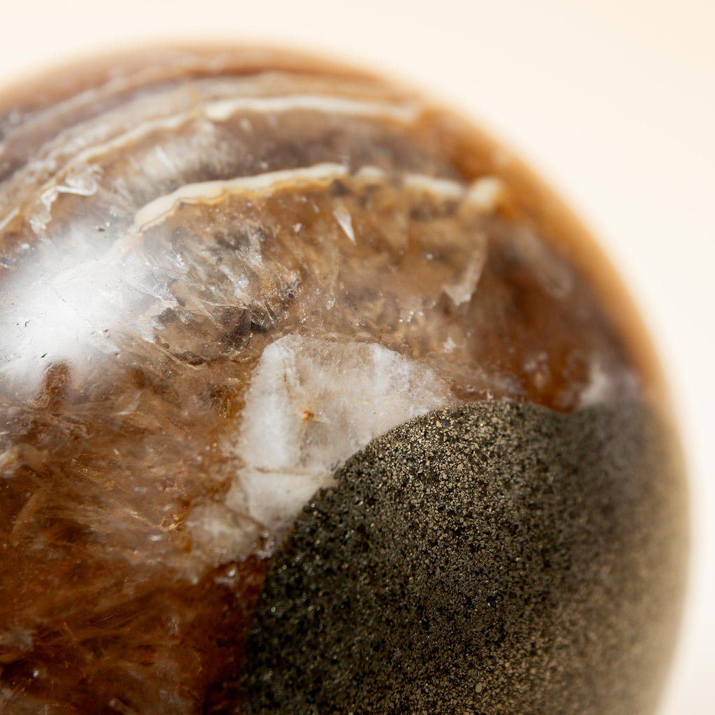 Fluorite Pyrite Sphere - 56mm/297g