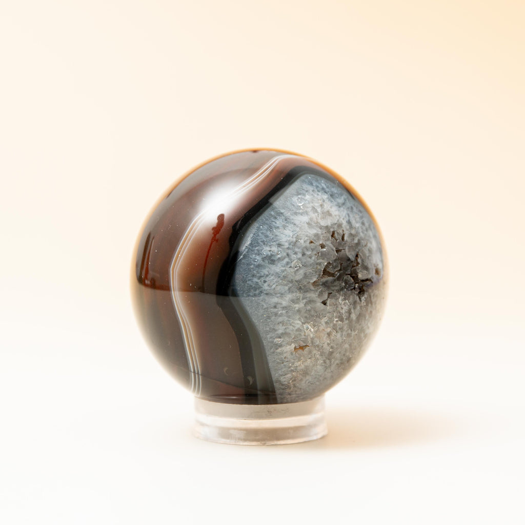 Red Agate Sphere - 50mm/158g