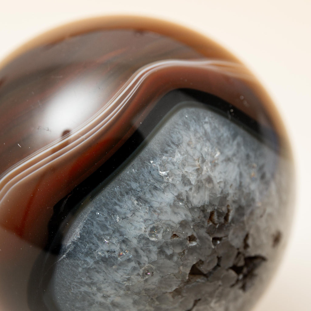 Red Agate Sphere - 50mm/158g