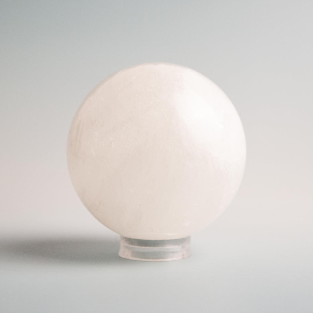 White Calcite Sphere - 63mm/341g