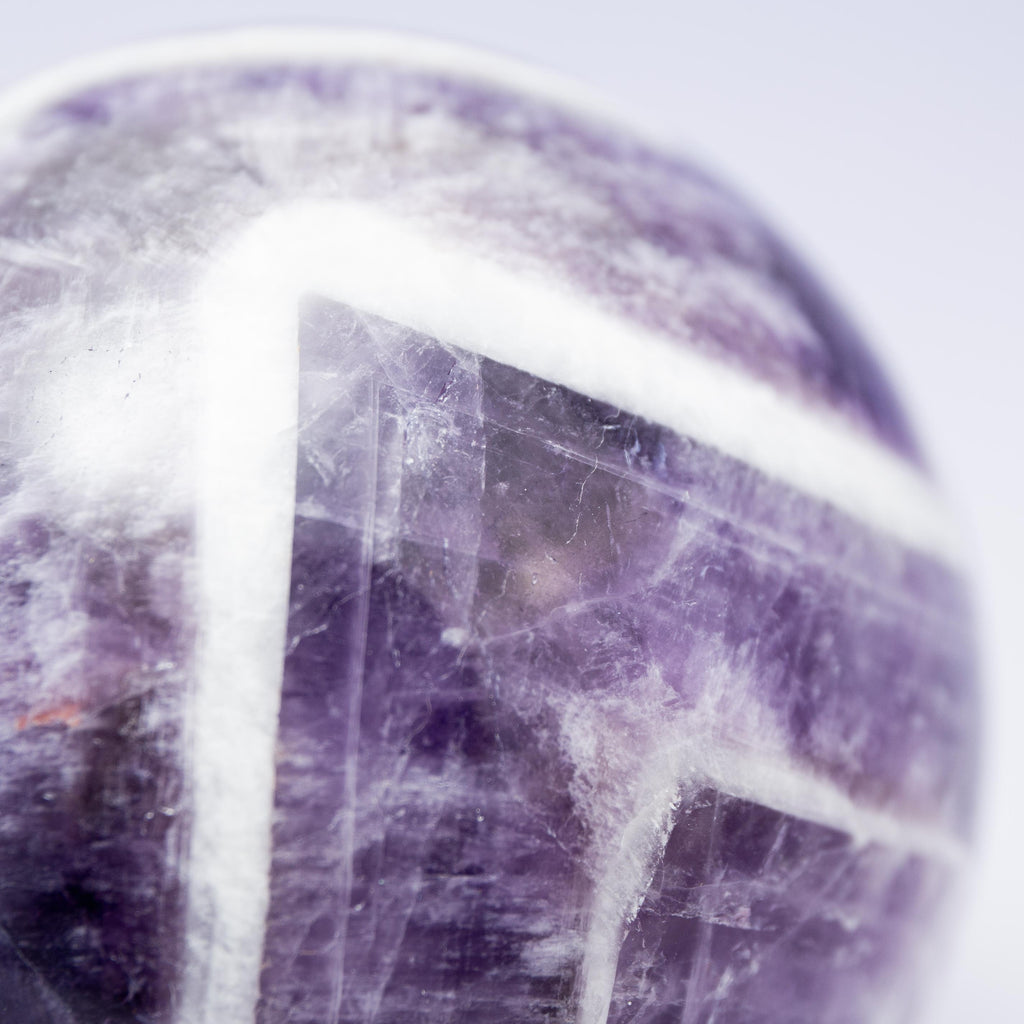 Chevron Amethyst Sphere - 60mm/295g
