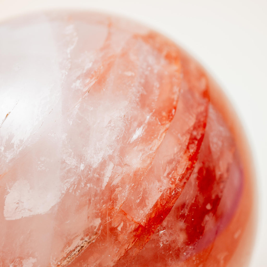 Red Hematoid Qurtz Sphere - 110mm/1.9kg