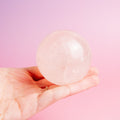 Rose Quartz Sphere - 60mm/302g