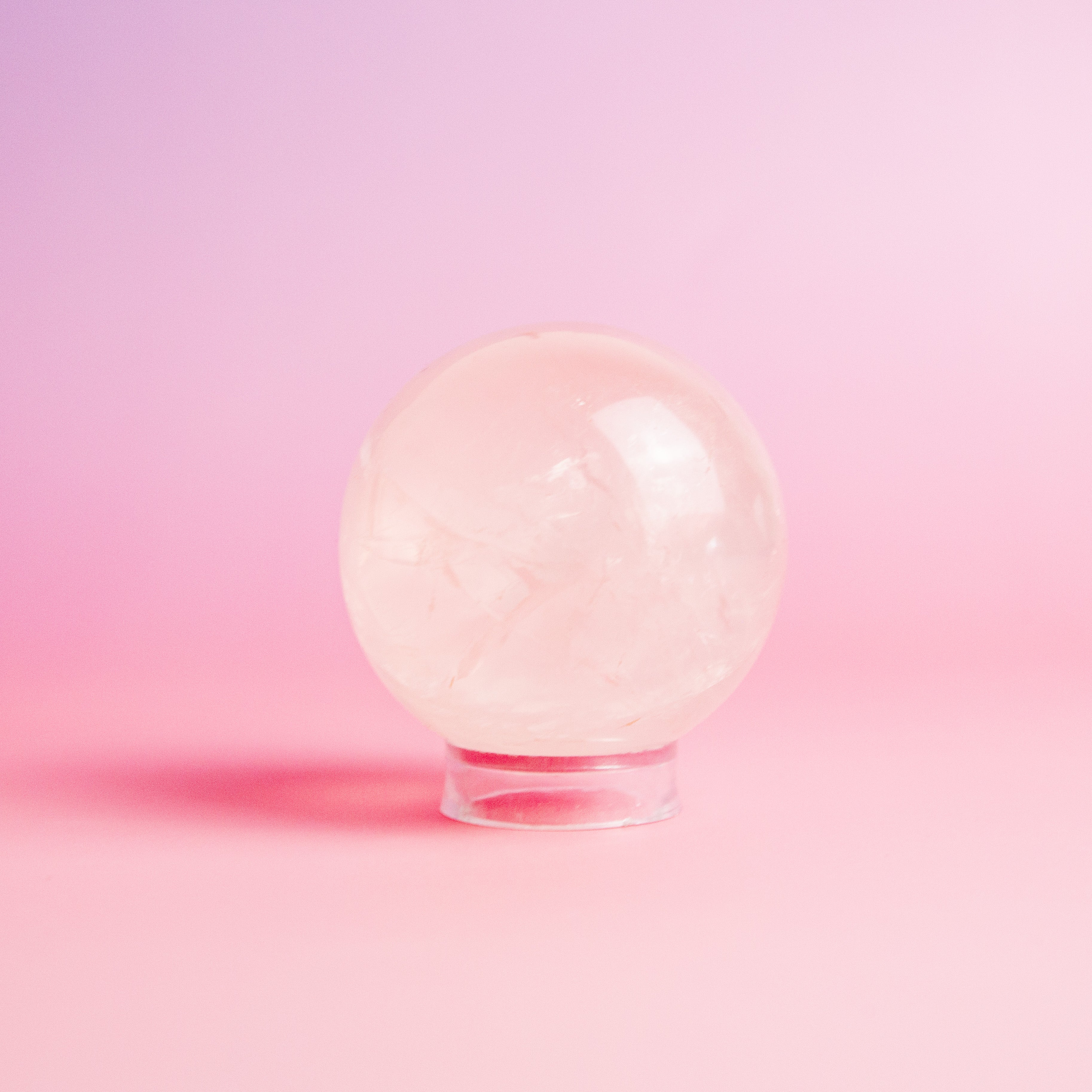 Rose Quartz Sphere - 60mm/302g