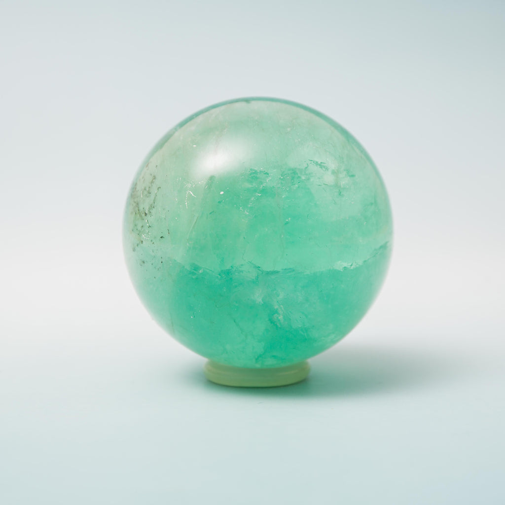Green Fluorite Sphere - 60mm/364g