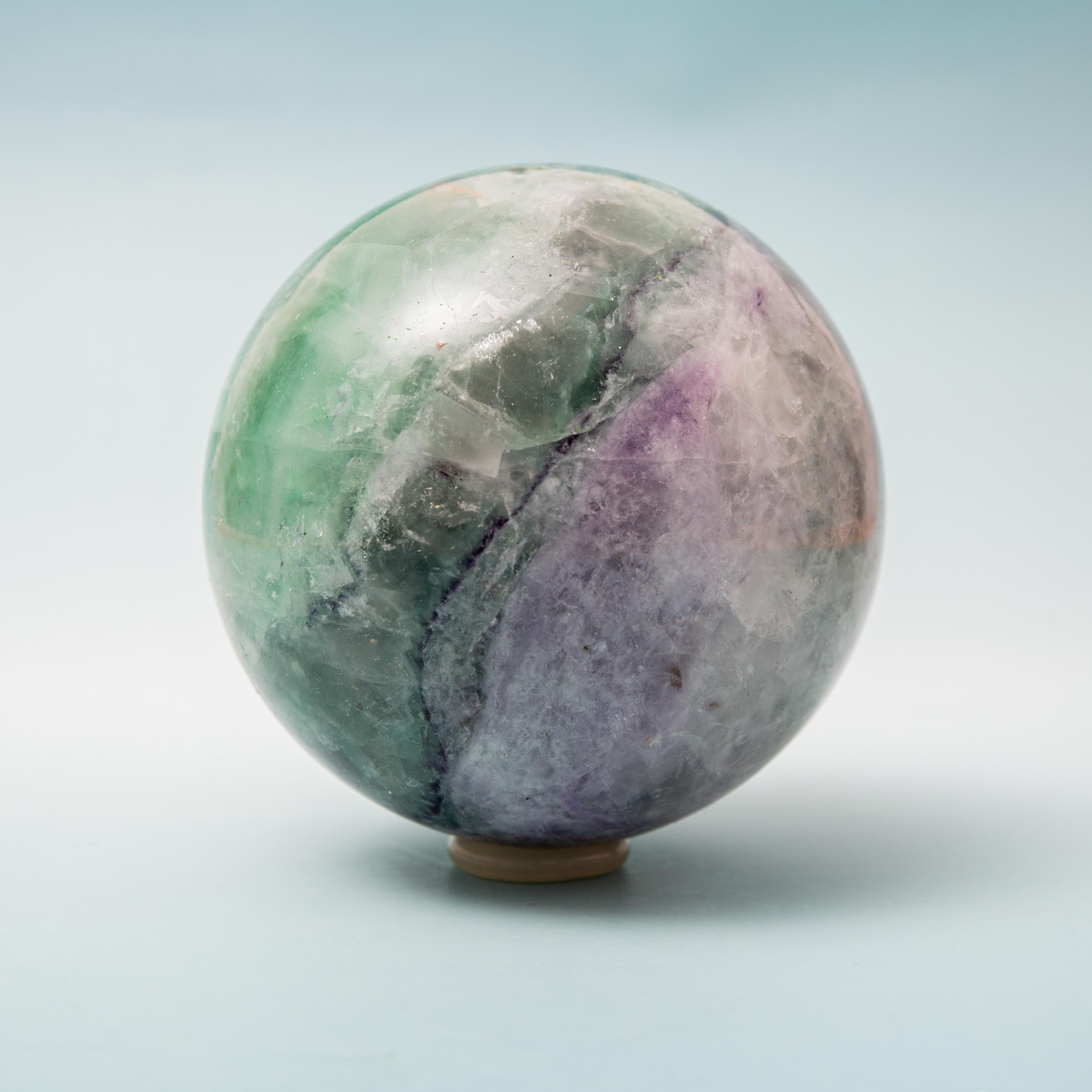 Green Fluorite Sphere - 95mm/1174g
