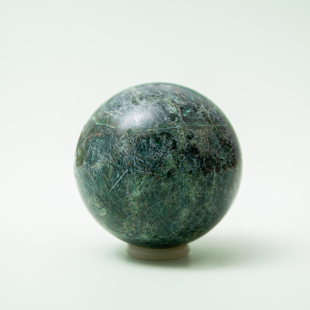Chrome Diopside Sphere - 67mm/339g