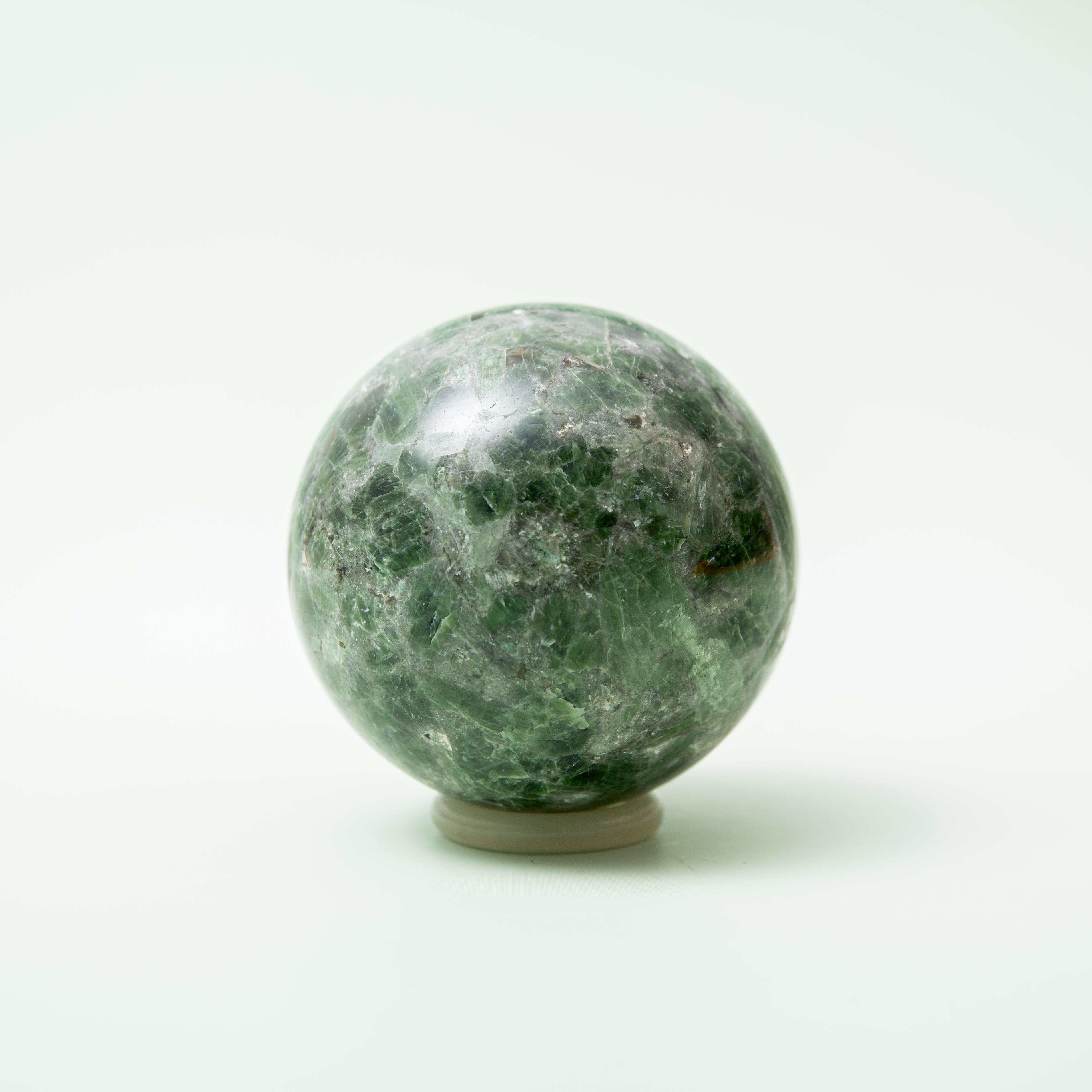 Chrome Diopside Sphere - 57mm/238g