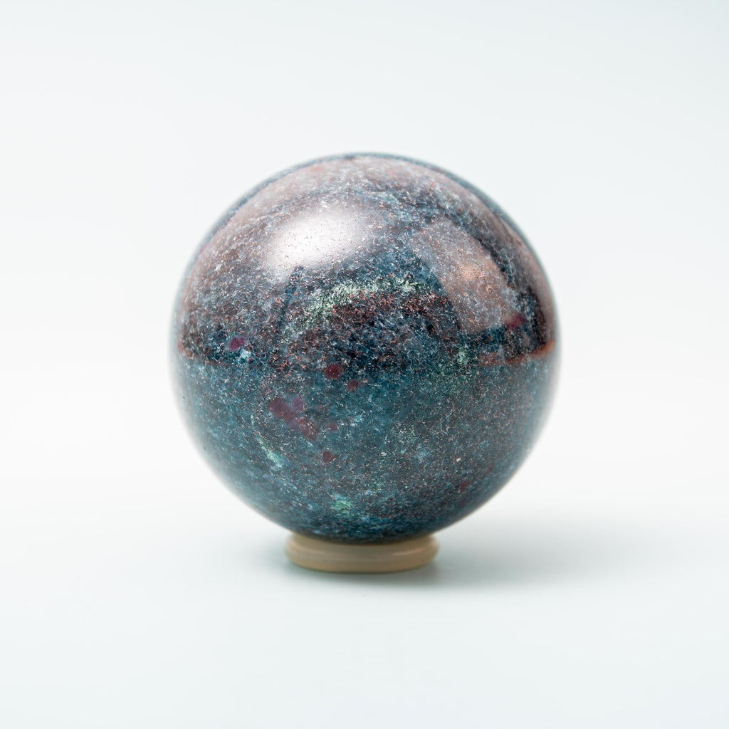 Ruby Fuchsite Sphere - 60mm/415g