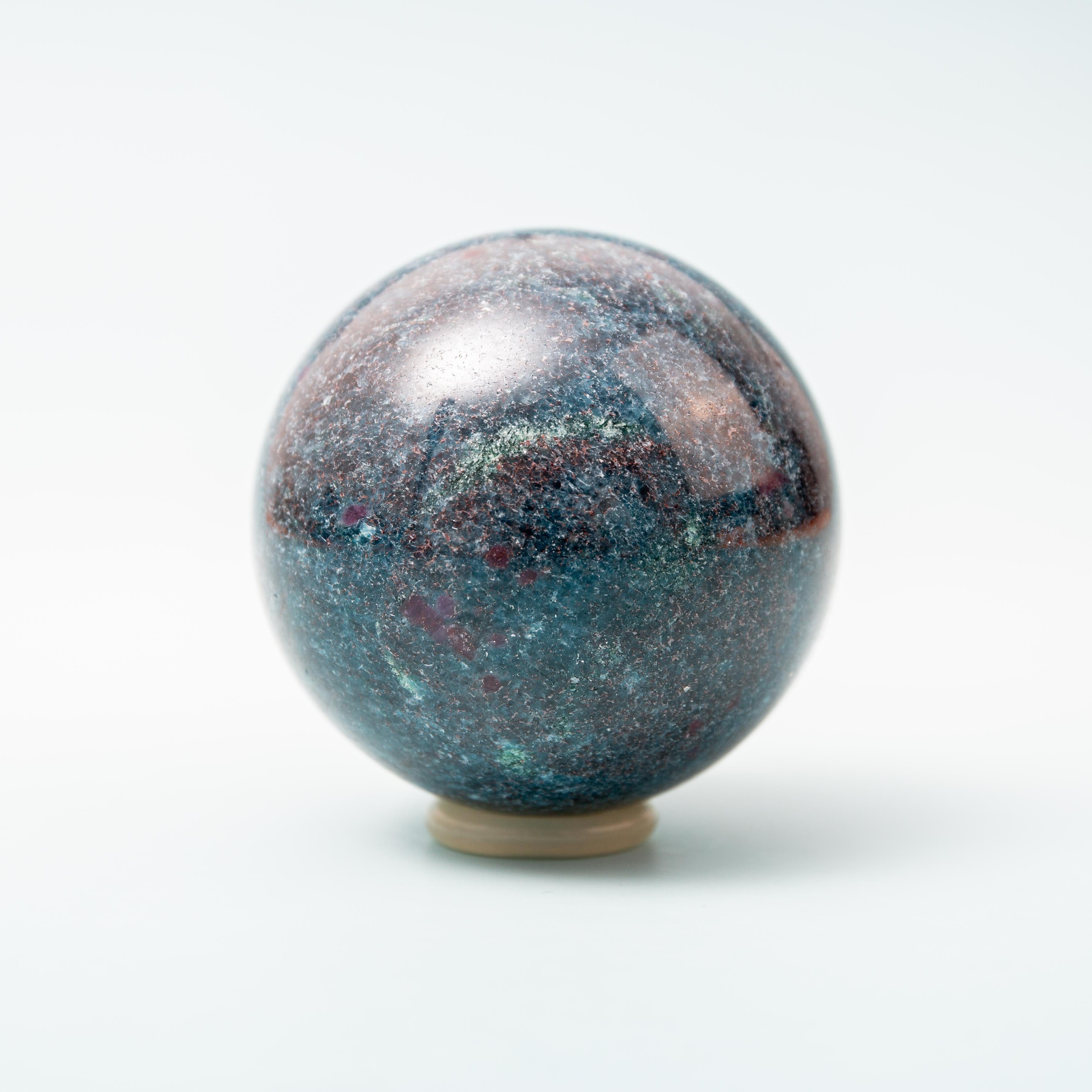 Ruby Fuchsite Sphere - 60mm/415g