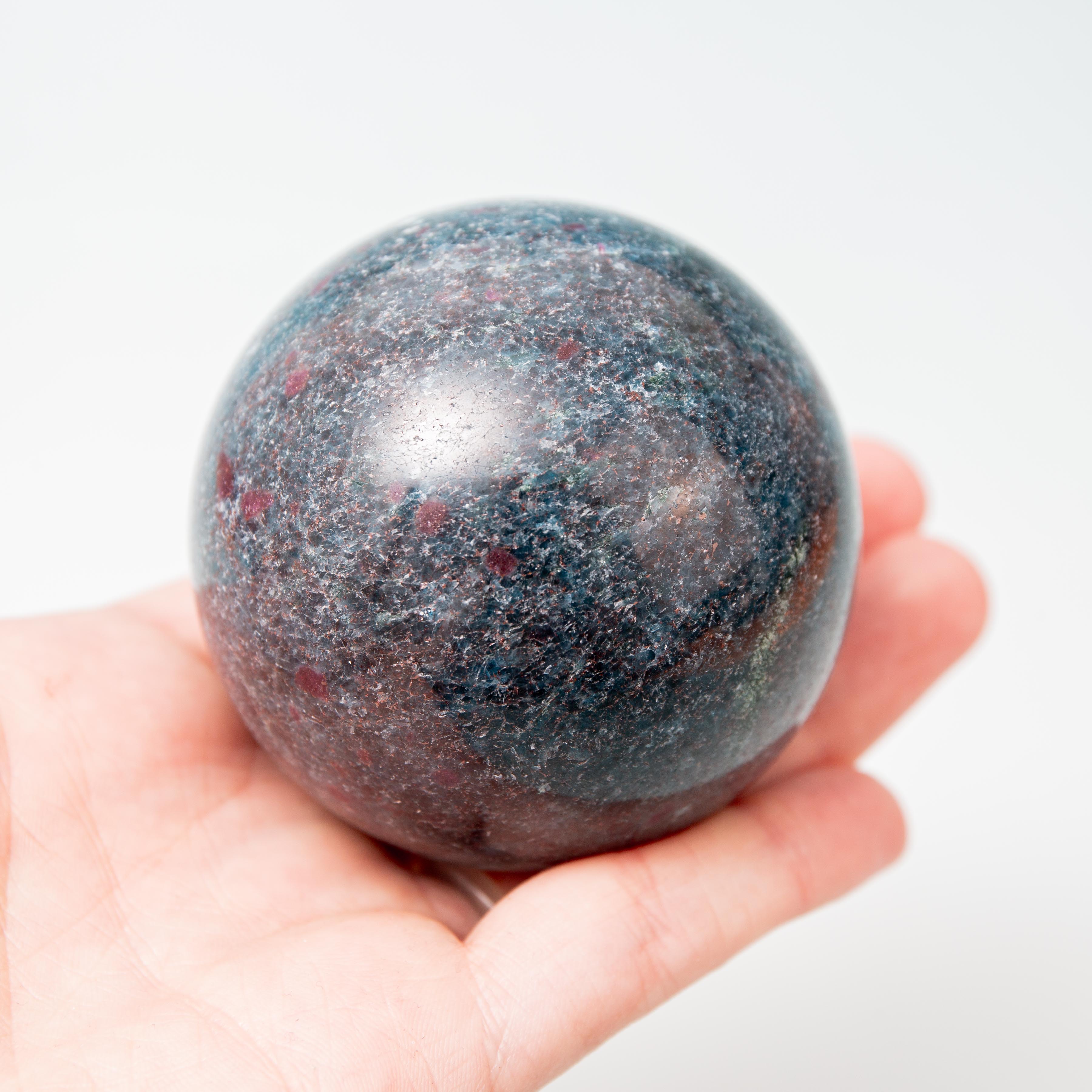 Ruby Fuchsite Sphere - 60mm/415g