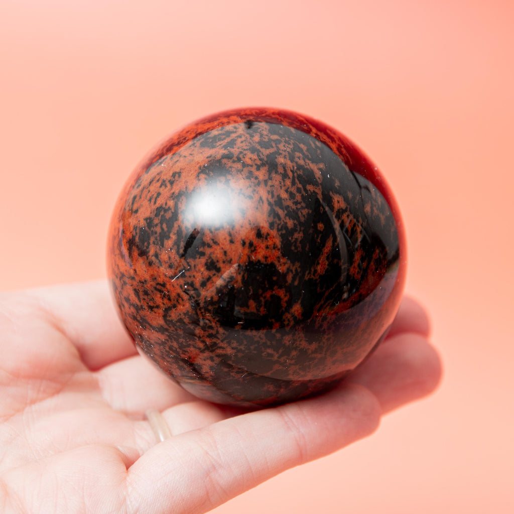 Mahogany Obsidian Sphere - 62mm/241g