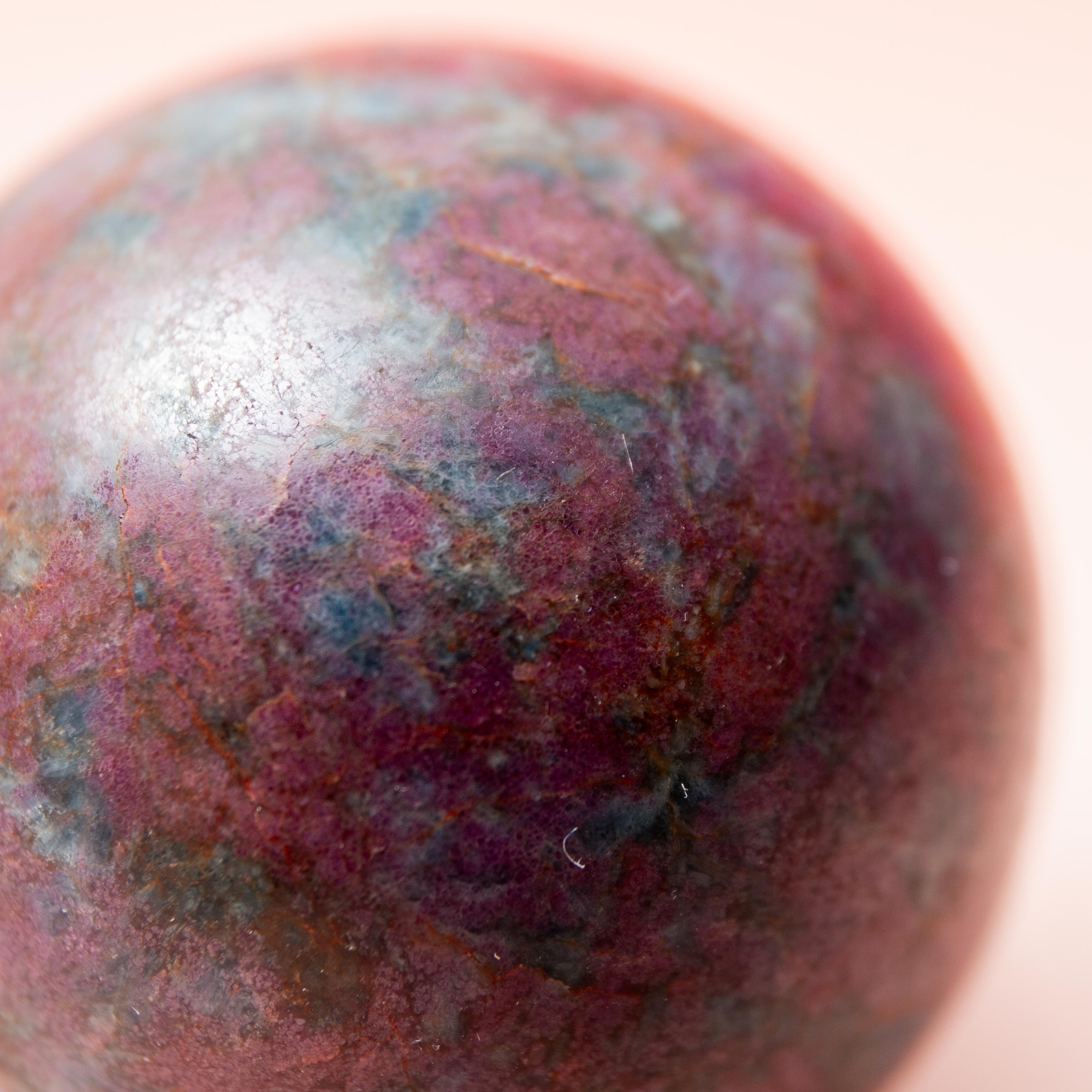 Ruby in Kyanite Sphere - 52mm/197g