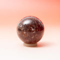 Red Sakura Quartz Sphere - 50mm/139g