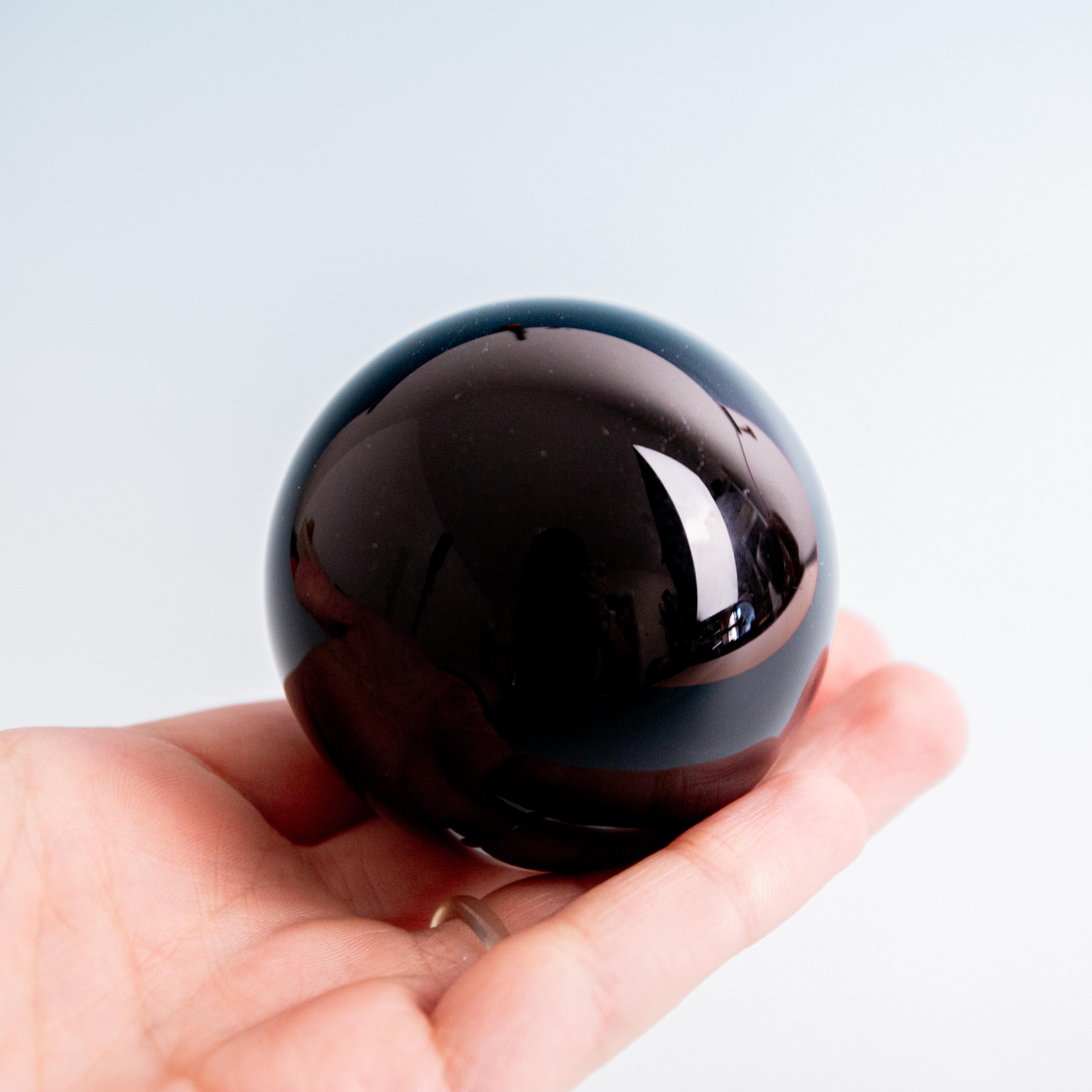 Obsidian Sphere - 62mm/268g