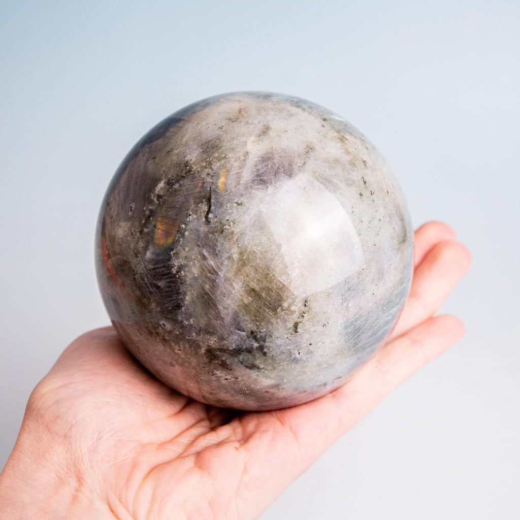 Labradorite Sphere - 105mm/1172g
