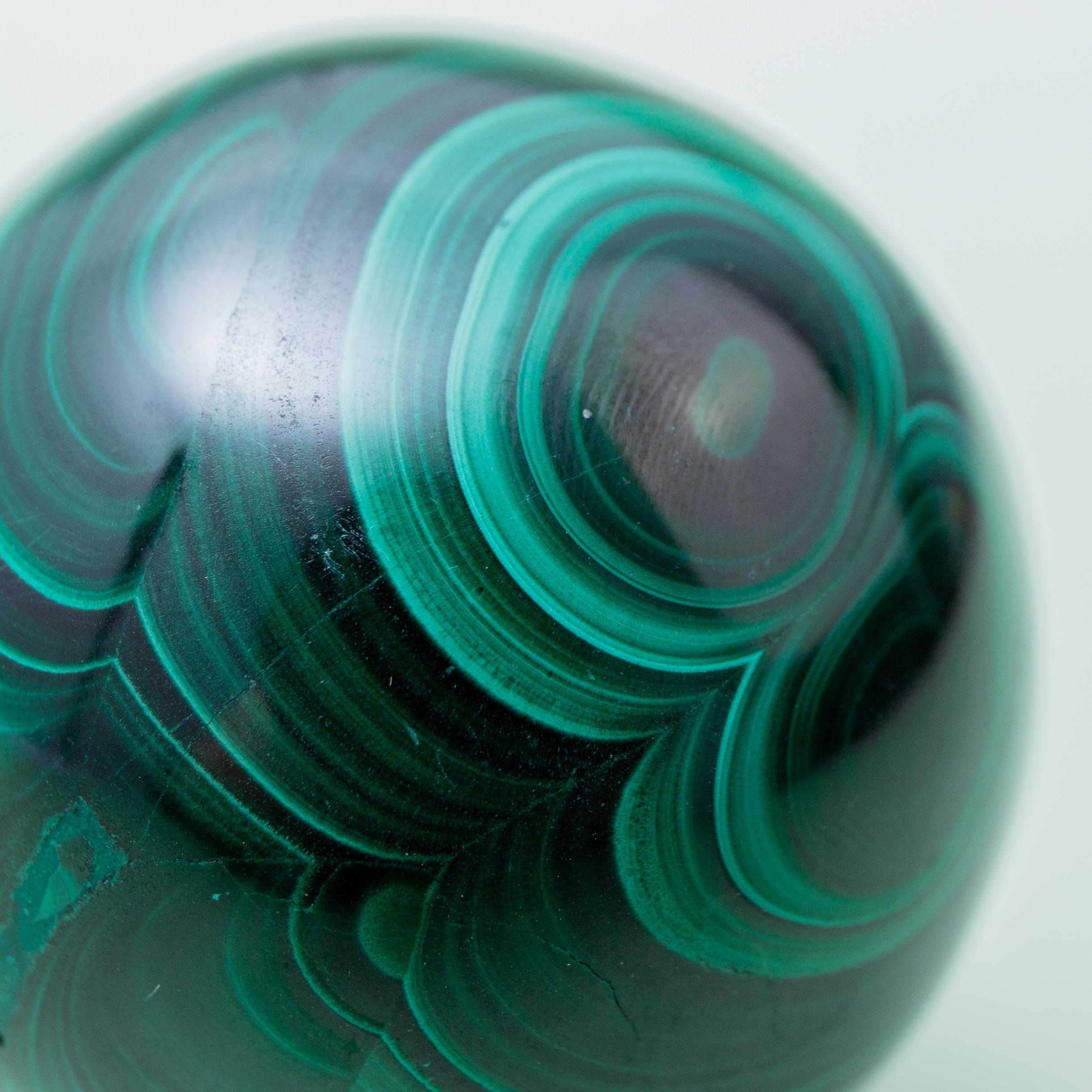 Malachite Sphere- 41mm/81g (L)