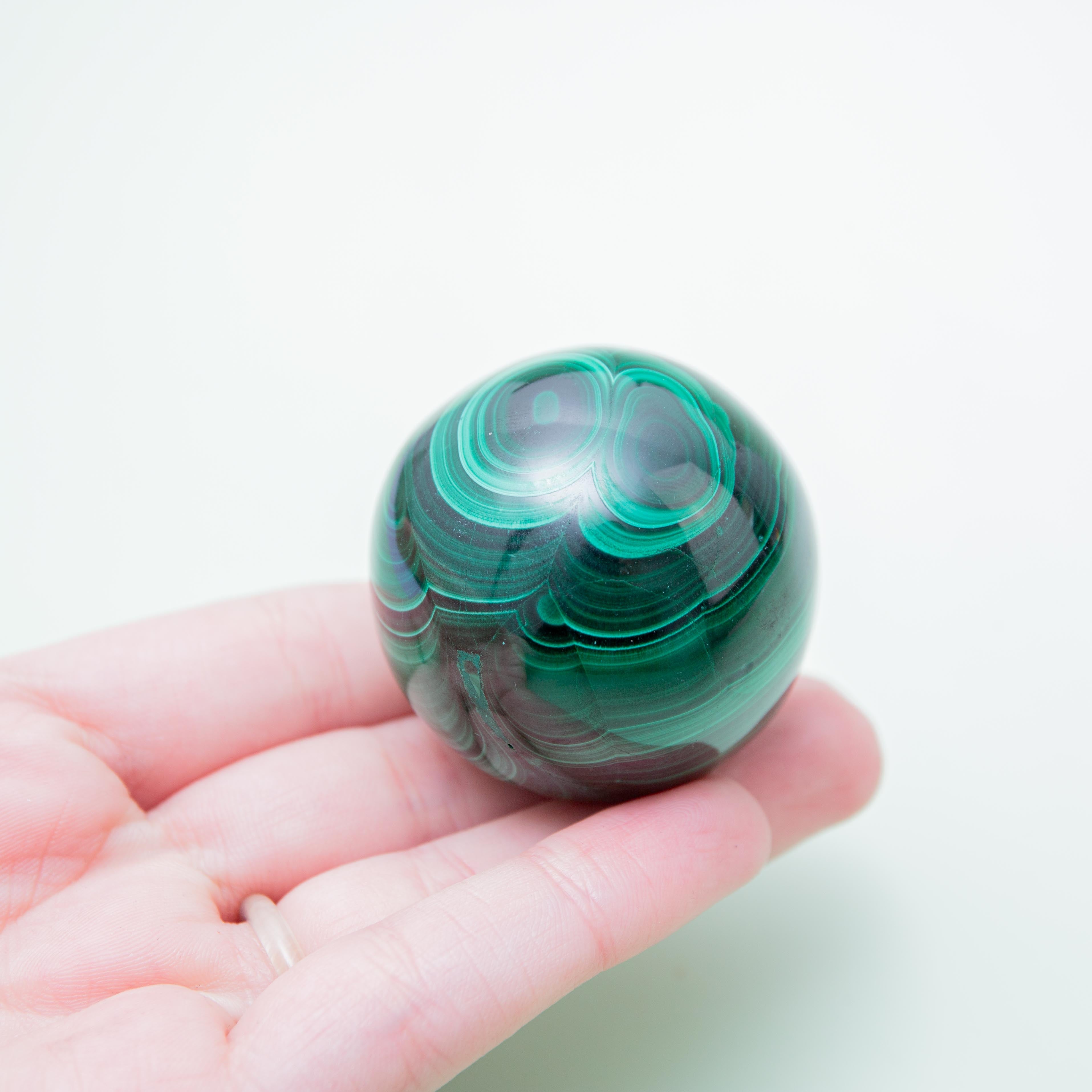 Malachite Sphere- 41mm/81g (L)