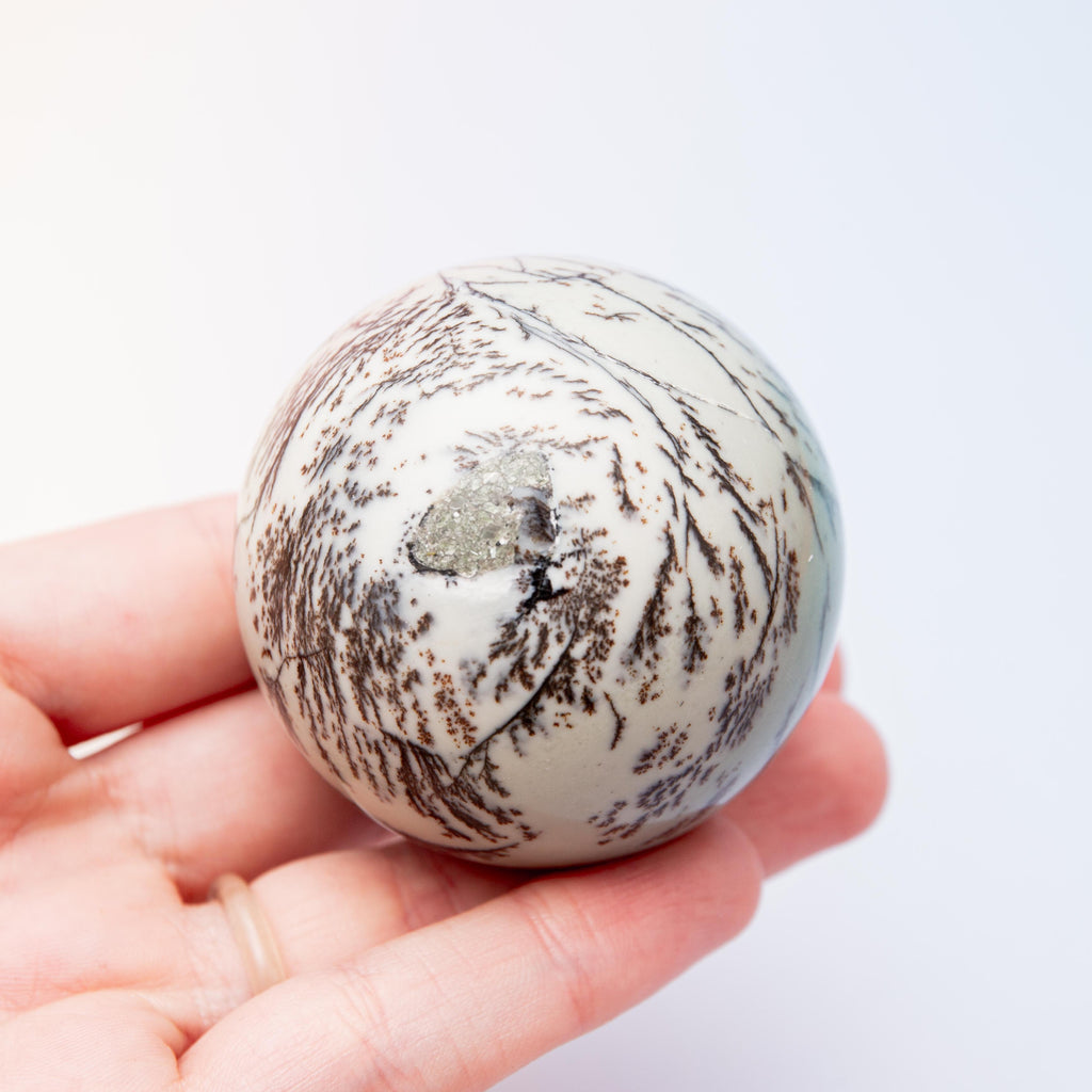 Dendritic Opal Sphere - 50mm/196g