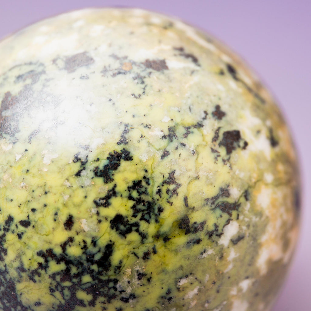 Serpentine with Pyrite (Peru) Sphere - 60mm/324g