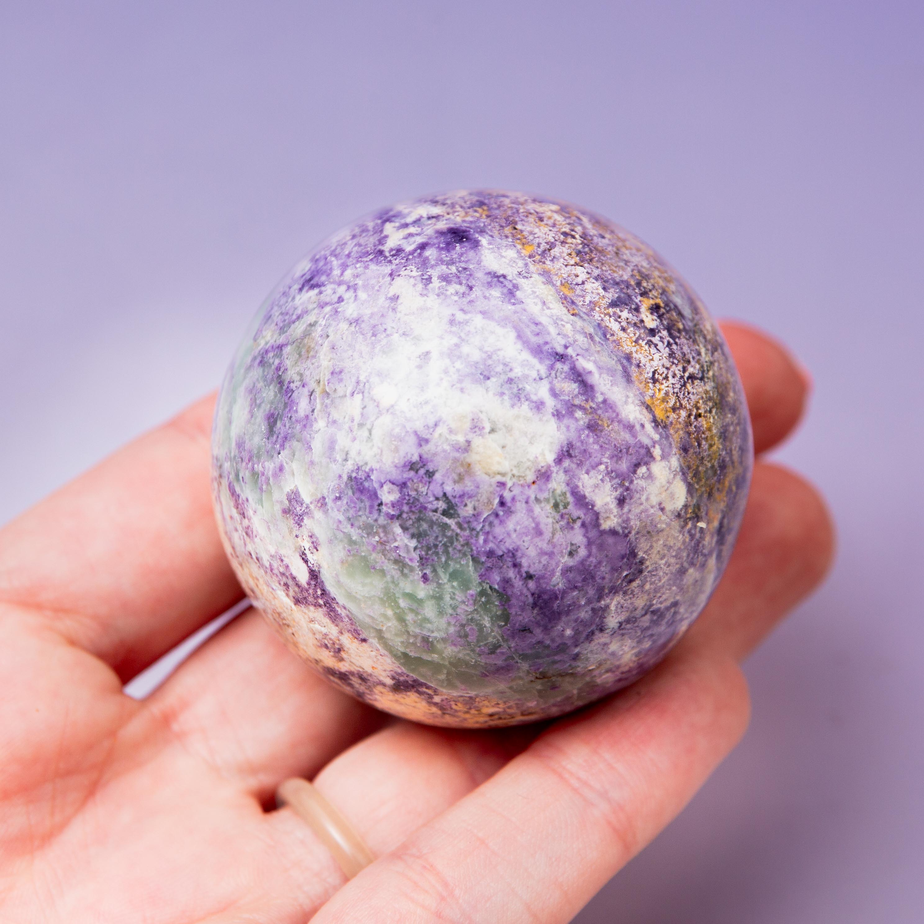Bolivianite (Bolivia) Sphere - 47mm/163g