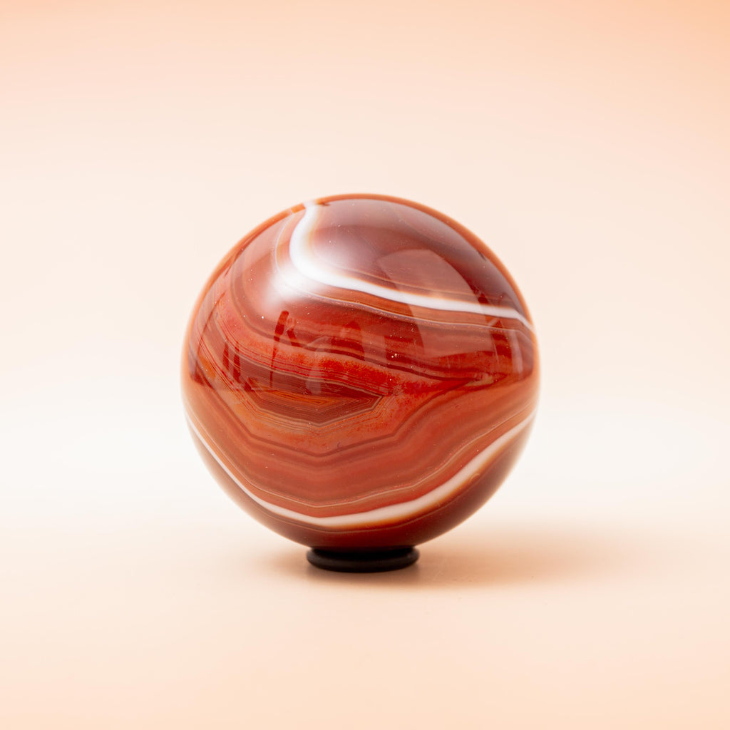 Carnelian Sphere - 66mm/401g