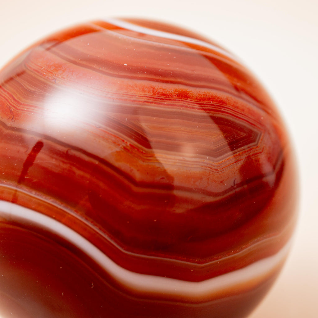 Carnelian Sphere - 66mm/401g