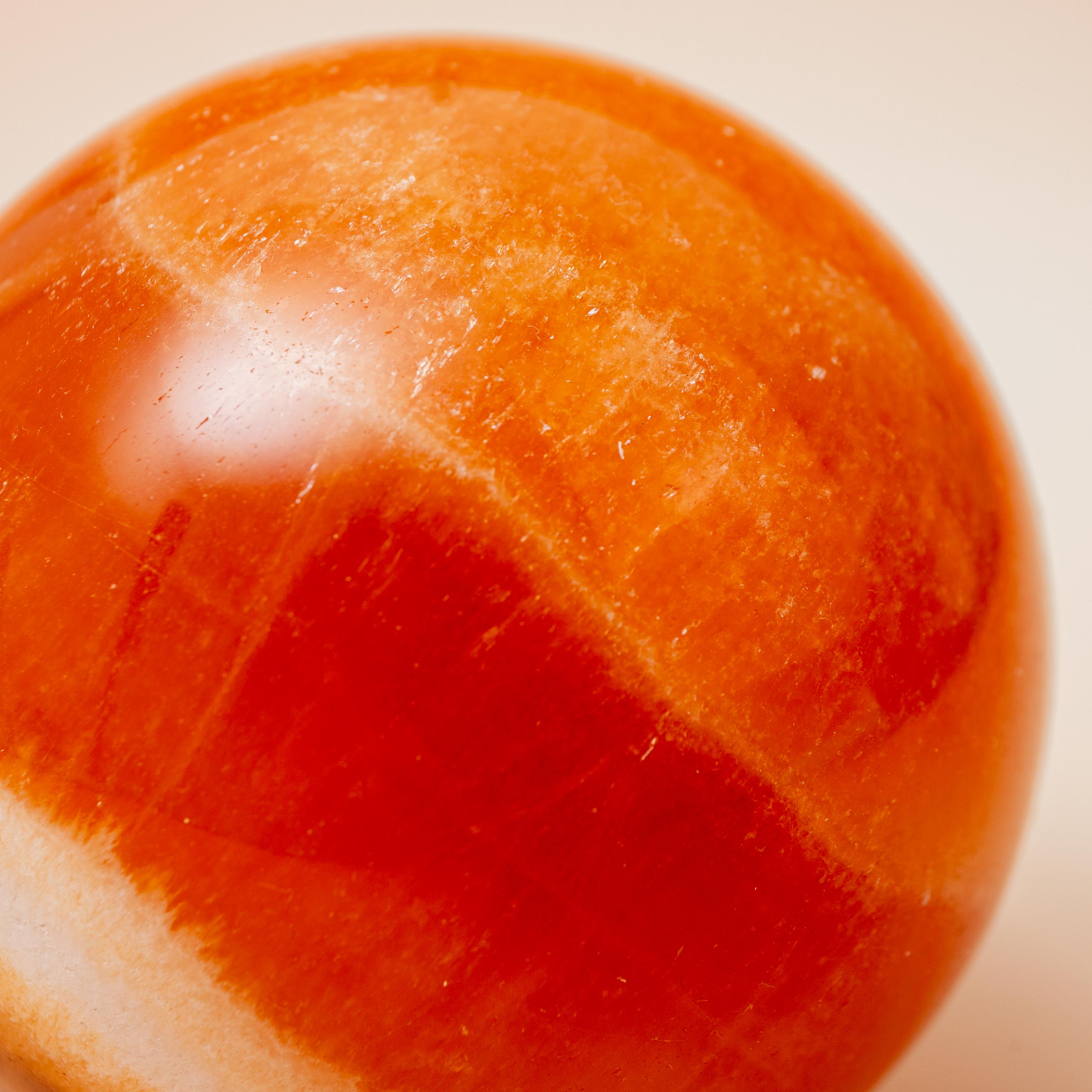 Yellow Calcite Sphere - 70mm/508g