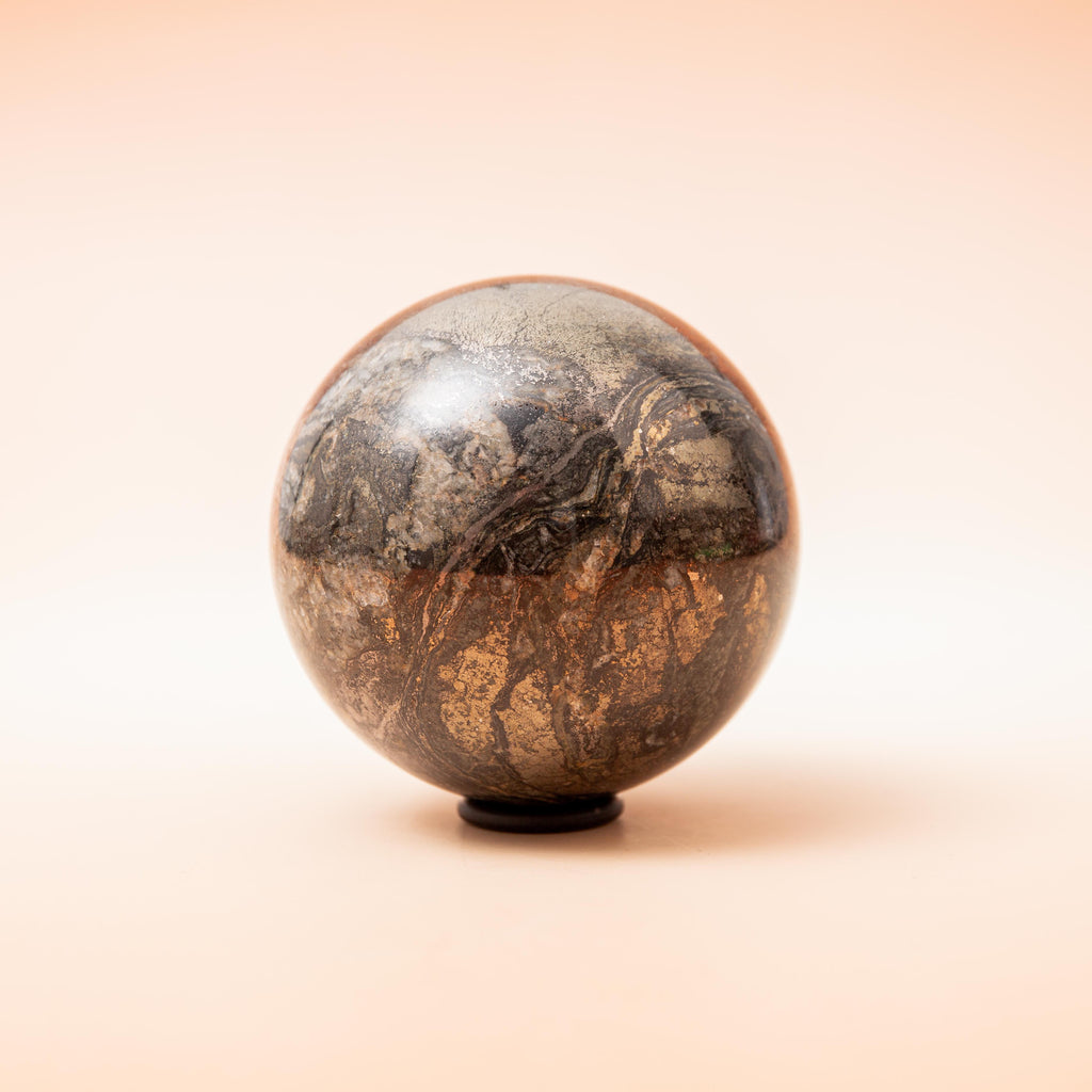 Pyrite Sphere - 66mm/599g