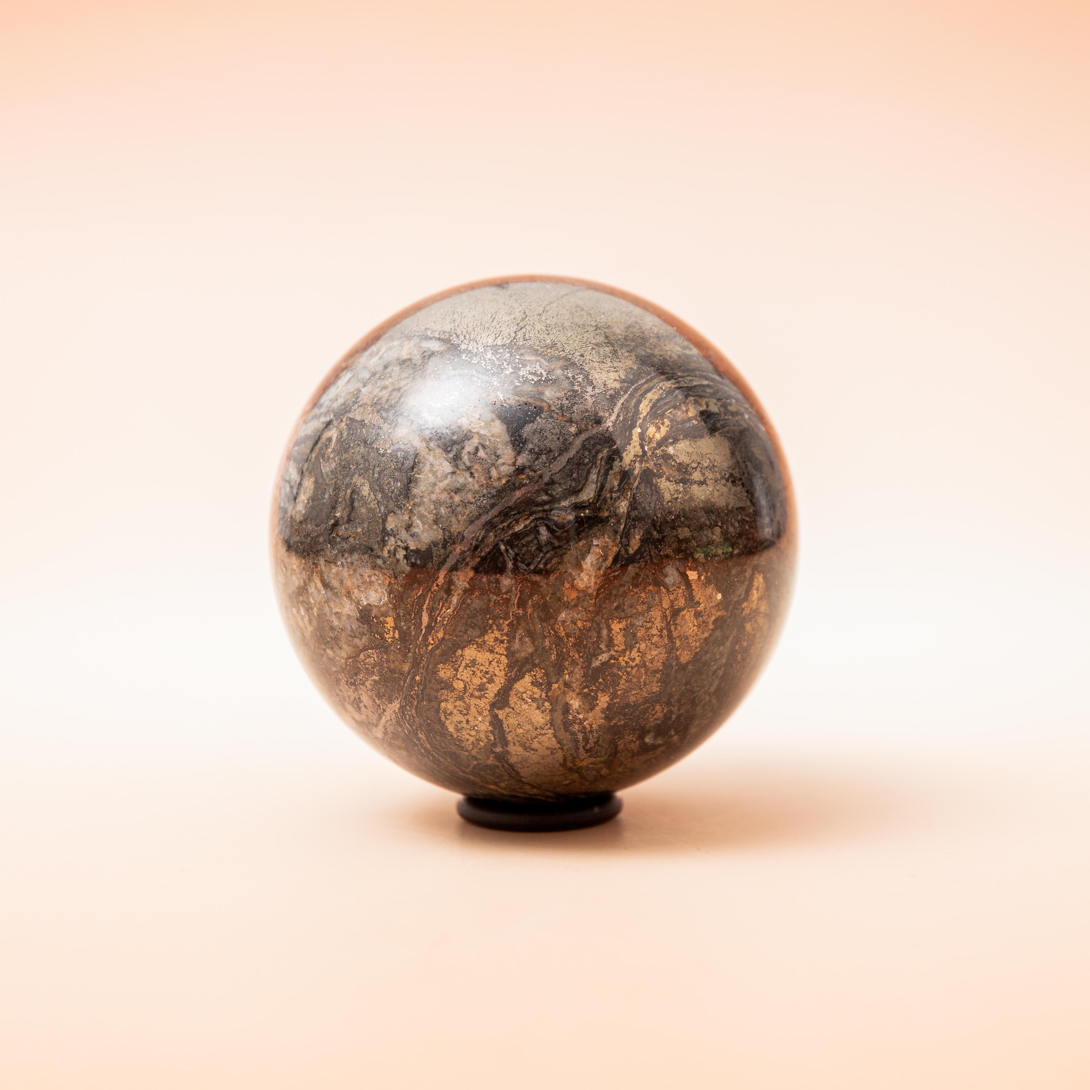 Pyrite Sphere - 66mm/599g