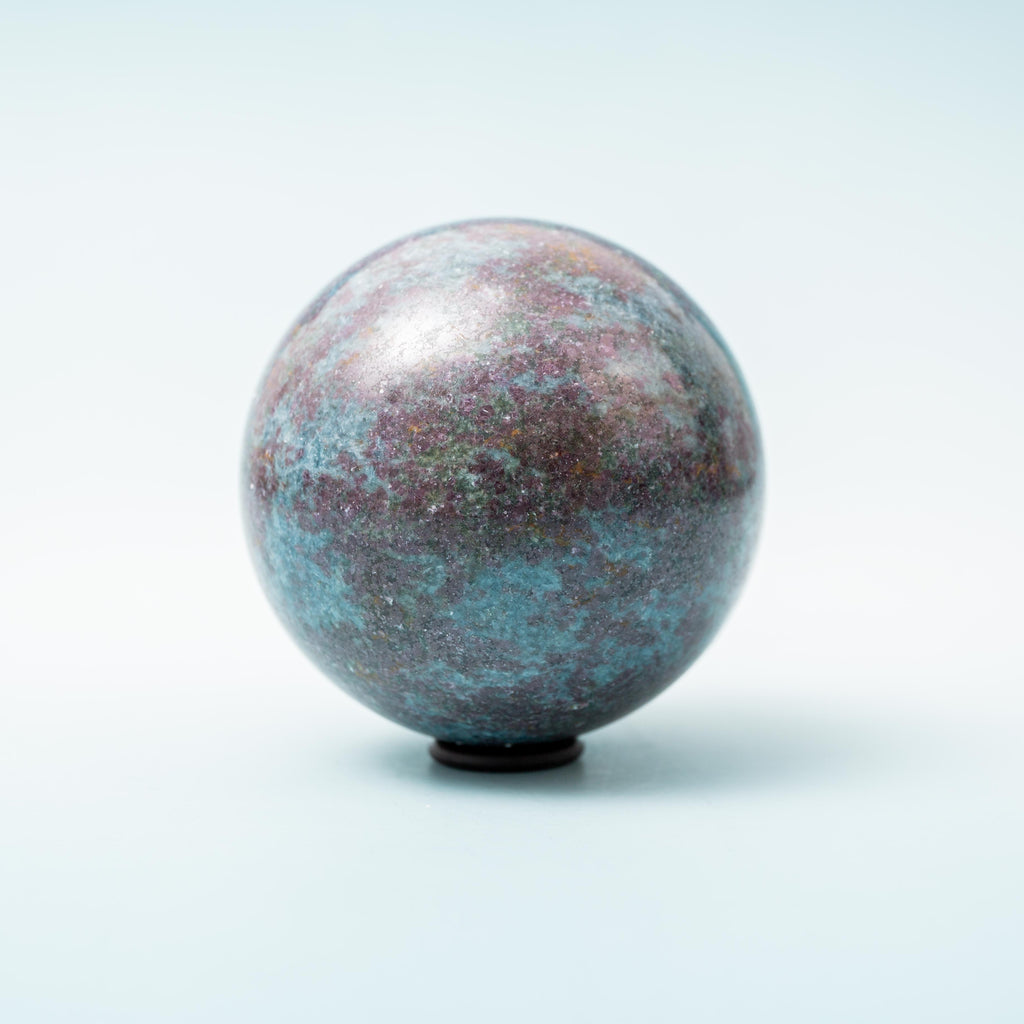 Ruby Fuchsite Sphere - 77mm/657g