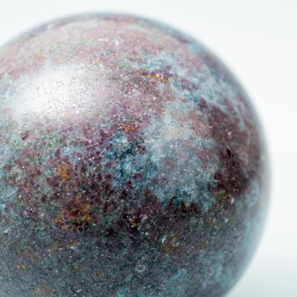 Ruby Fuchsite Sphere - 77mm/657g