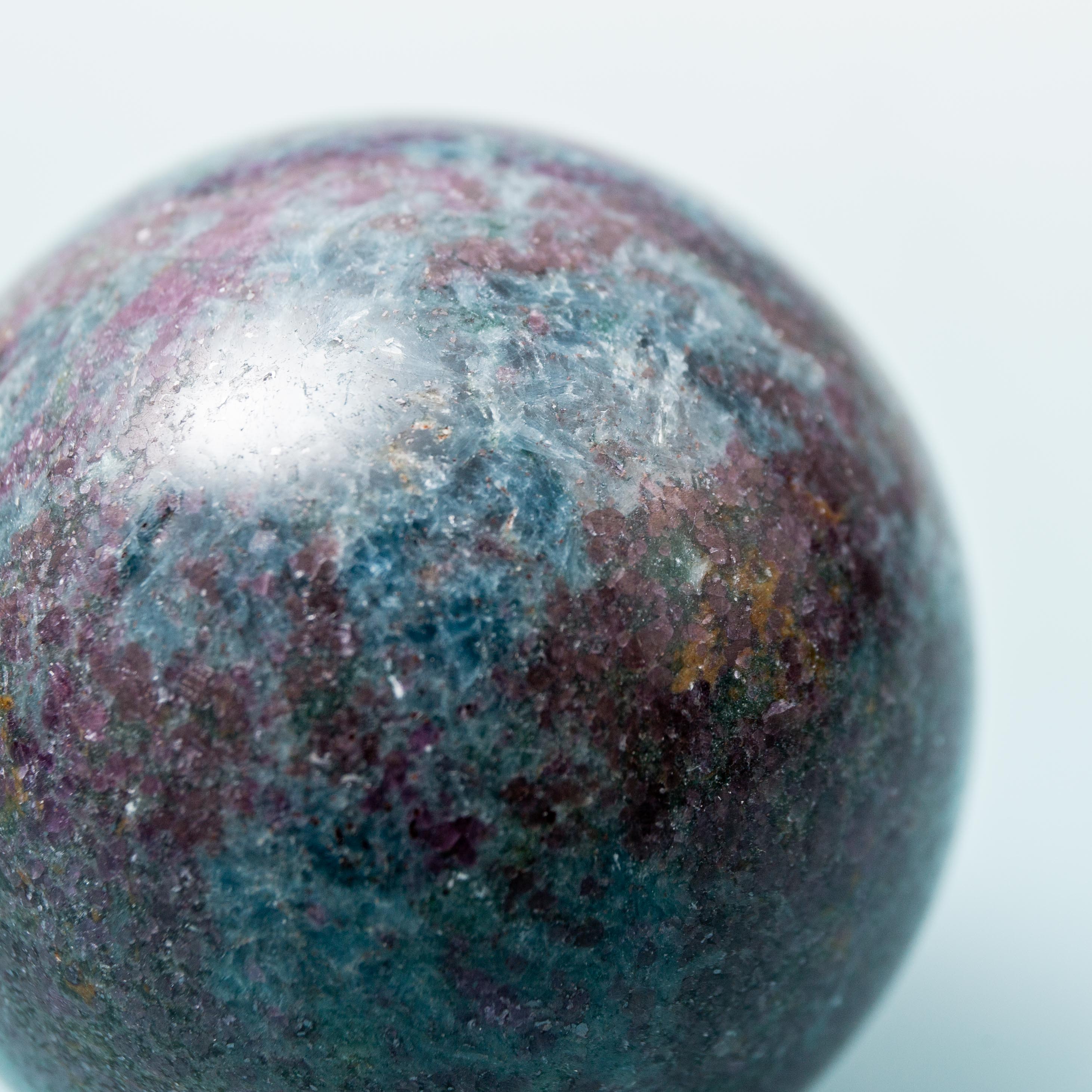 Ruby Fuchsite Sphere - 45mm/198g