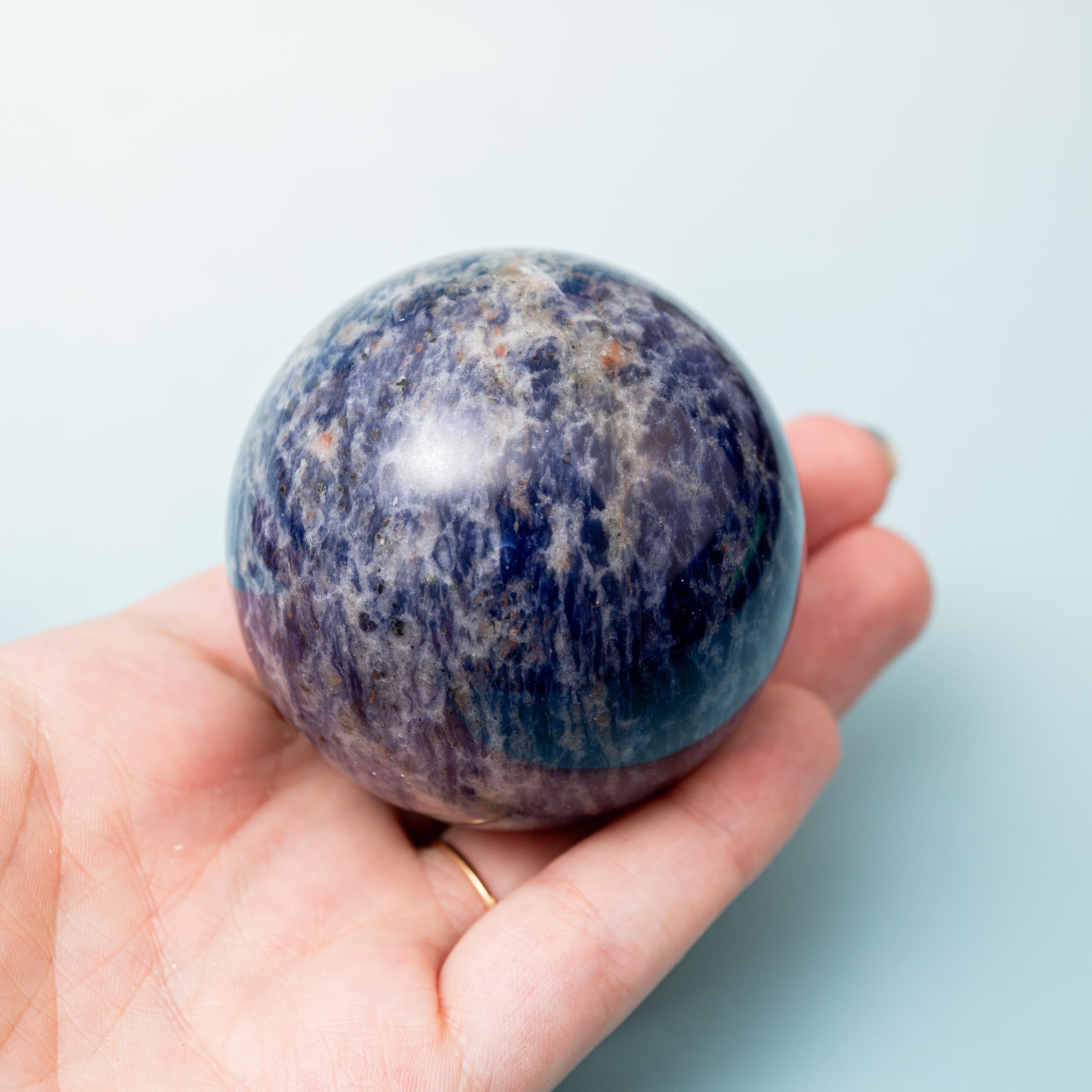 Sodalite Sphere - 55mm/239g