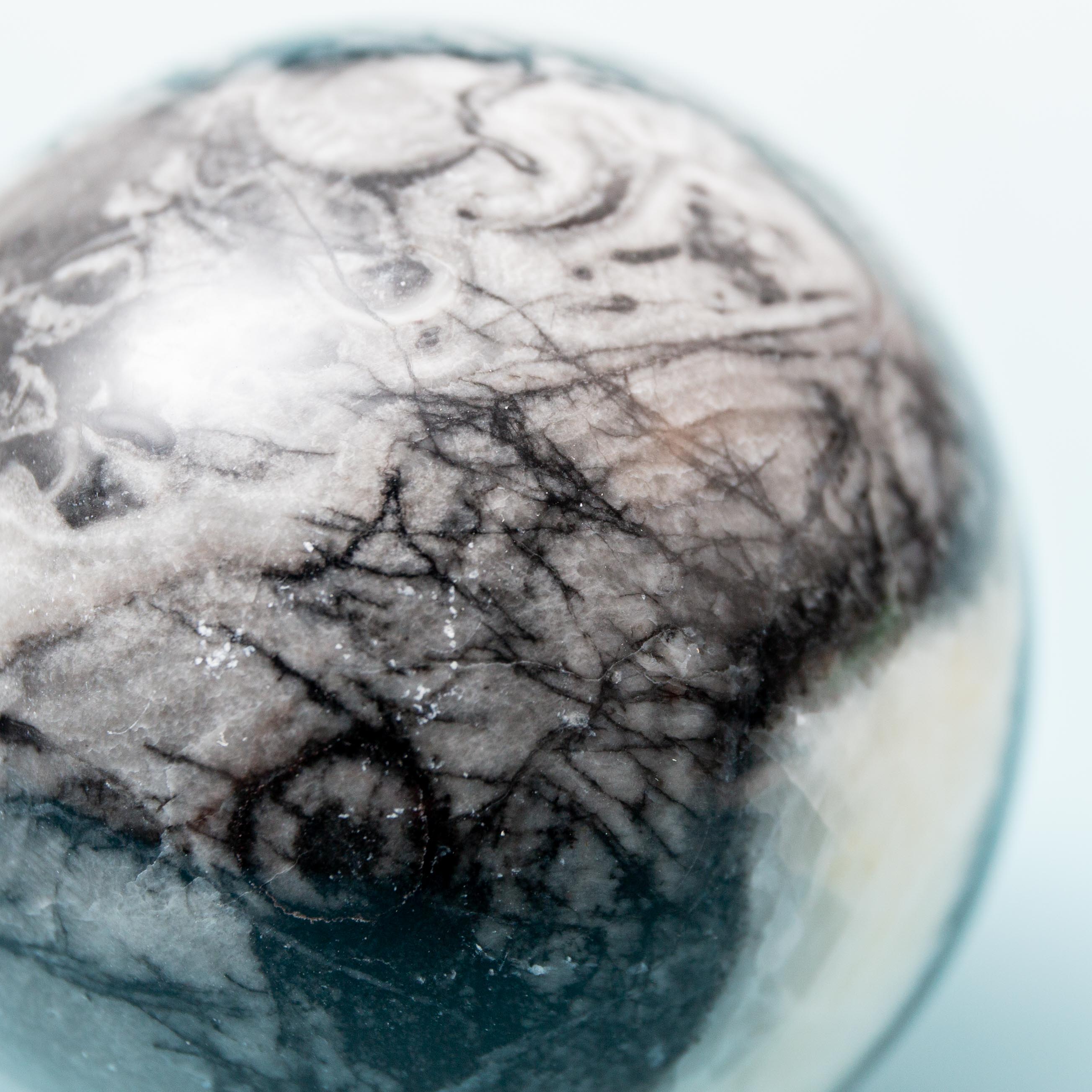 Shell Jasper Sphere - 50mm/175g