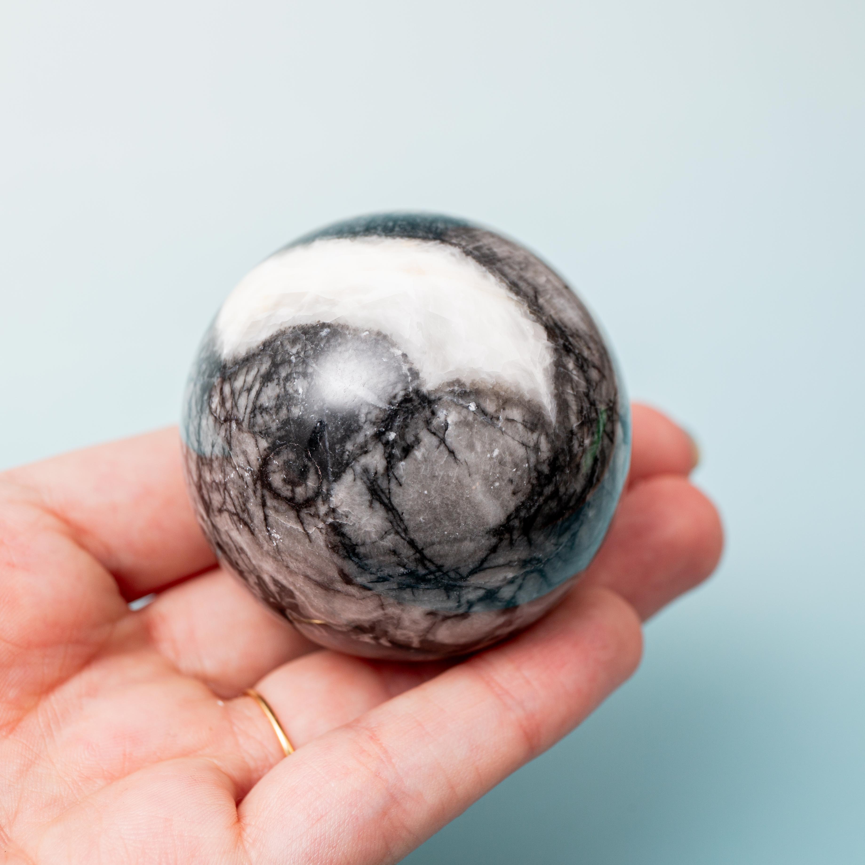 Shell Jasper Sphere - 50mm/175g