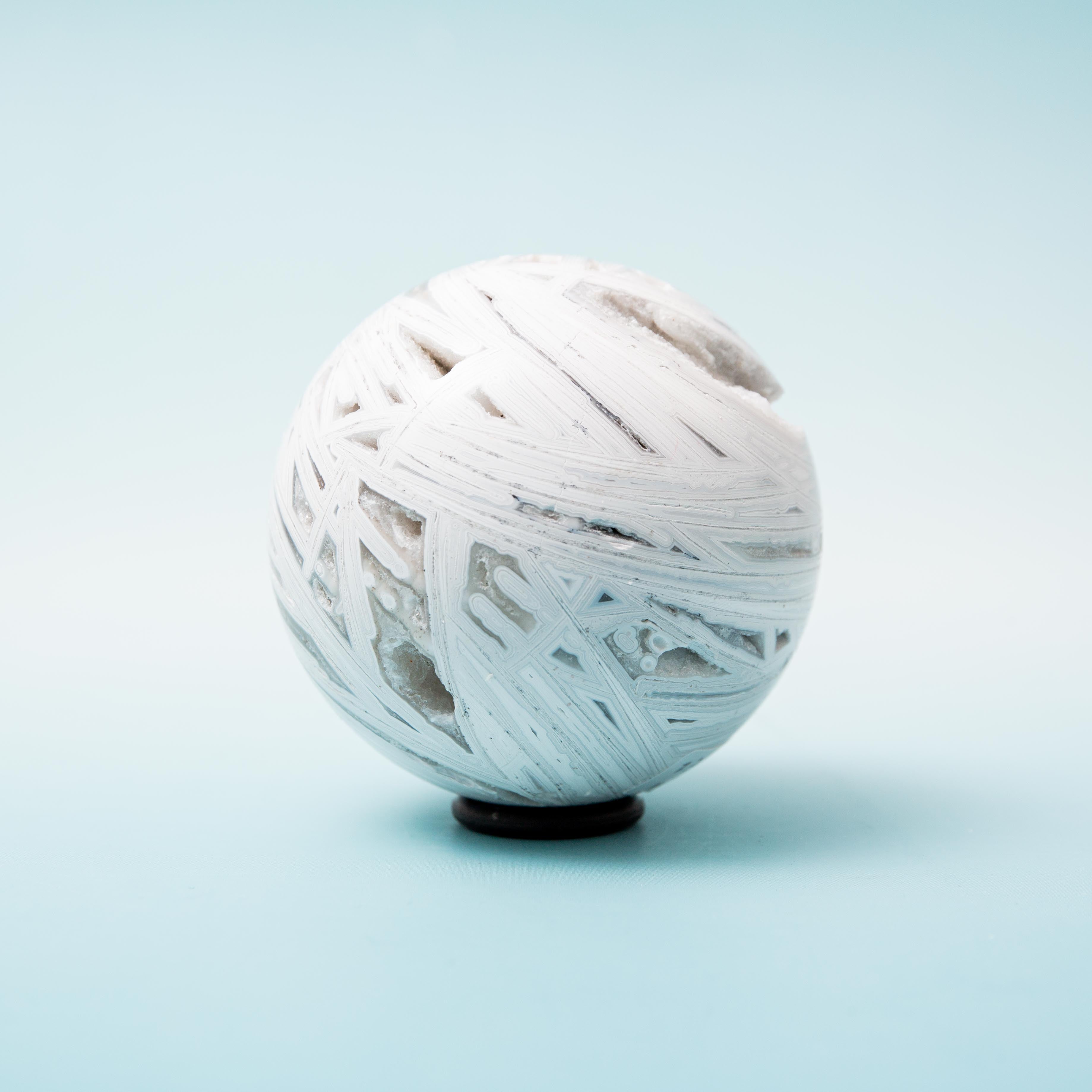 Mexican Agate Sphere - 60mm/254g