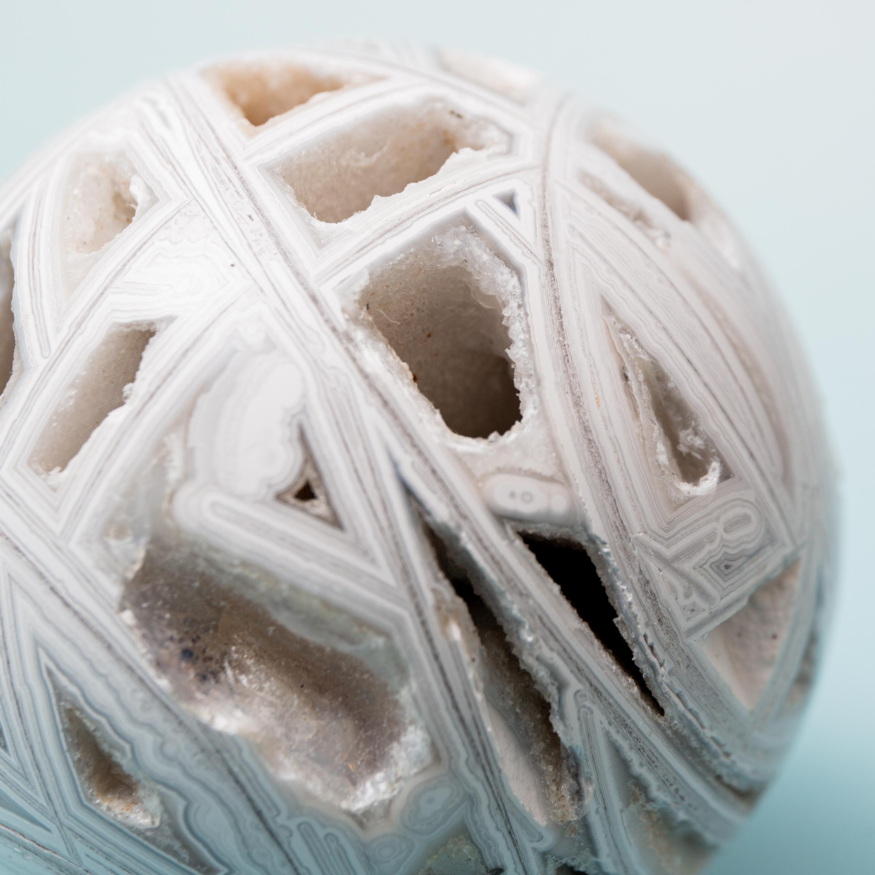 Mexican Agate Sphere - 60mm/210g