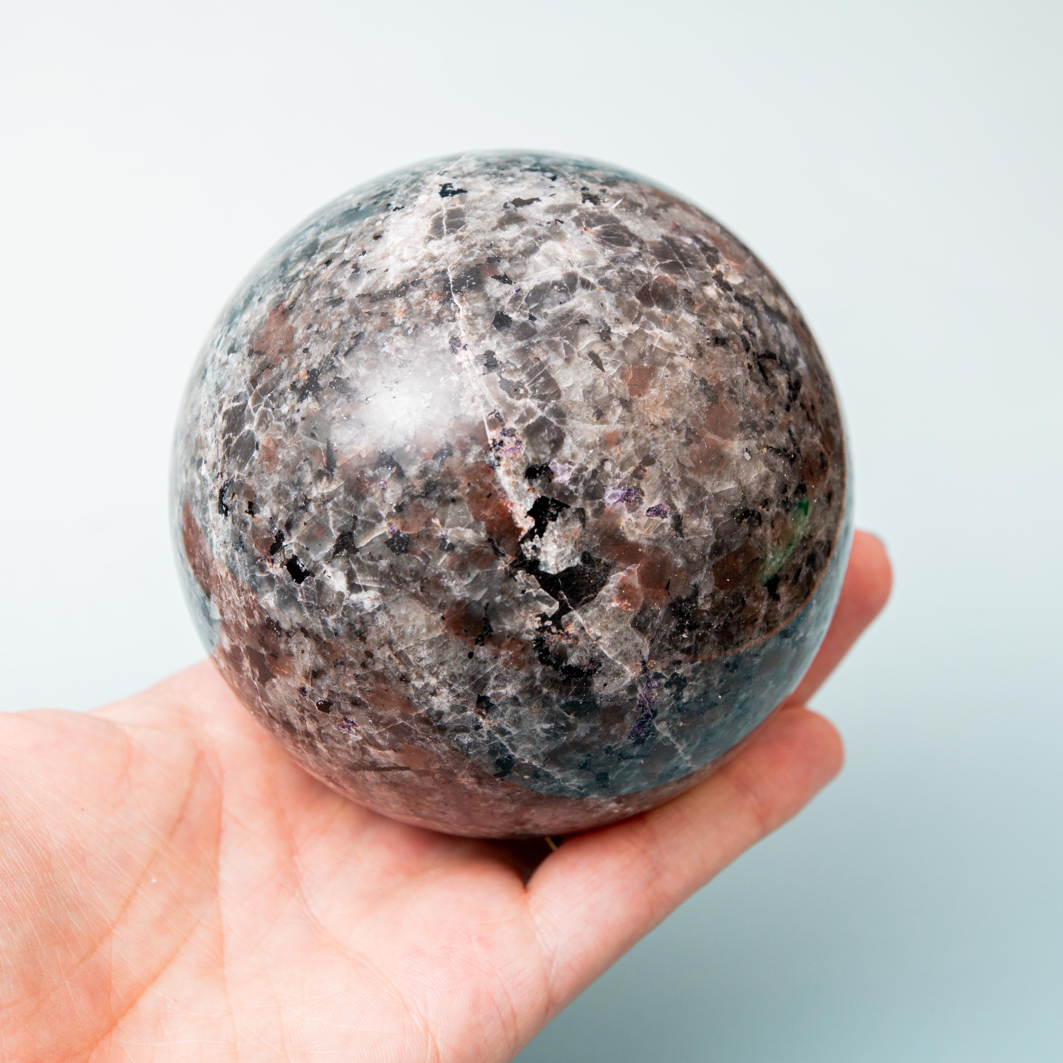 Yooperlite Sphere - 85mm/876g