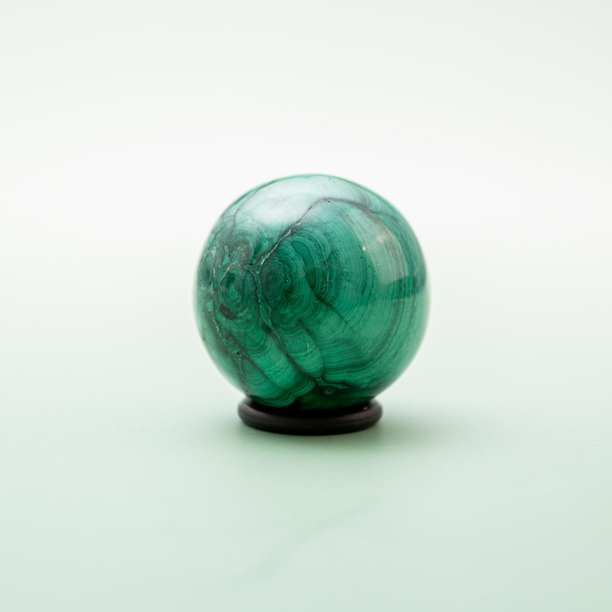 Malachite Sphere - 37 mm 80 gr — photo 1