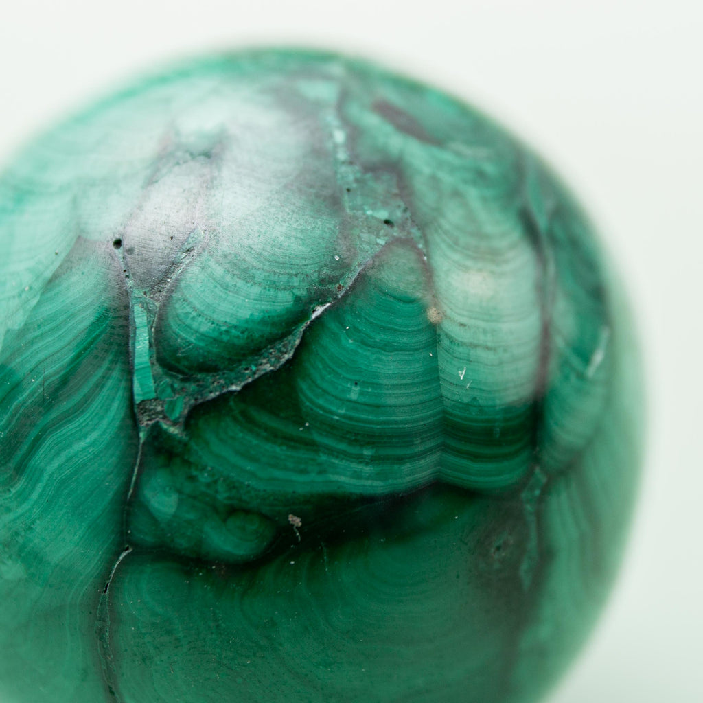 Malachite Sphere - 37 mm 80 gr — photo 2