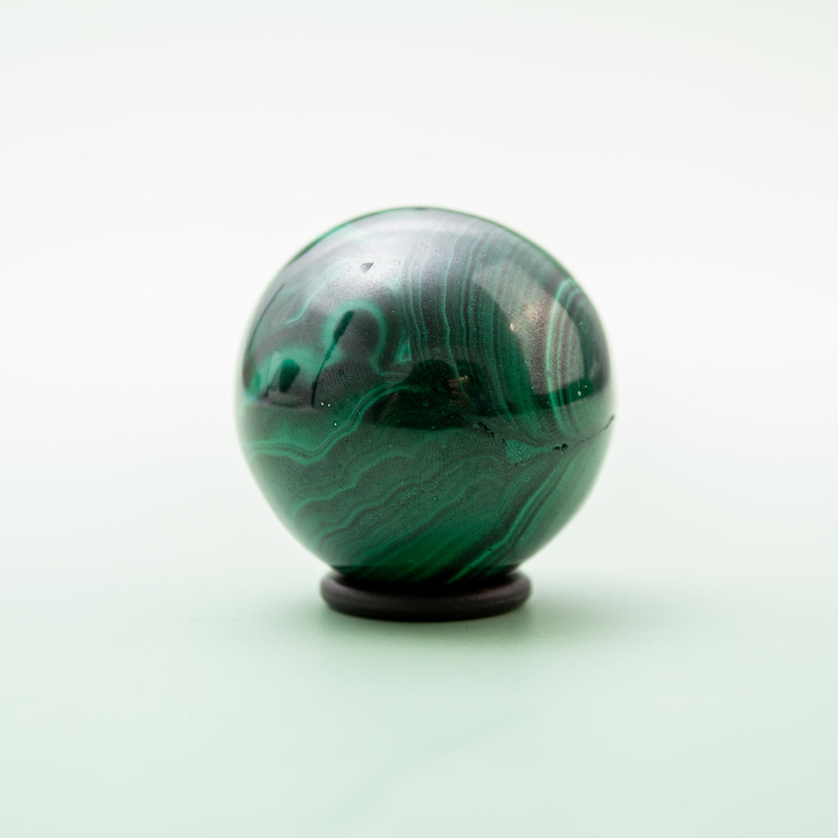 Malachite Sphere - 38 mm 110 gr — photo 1